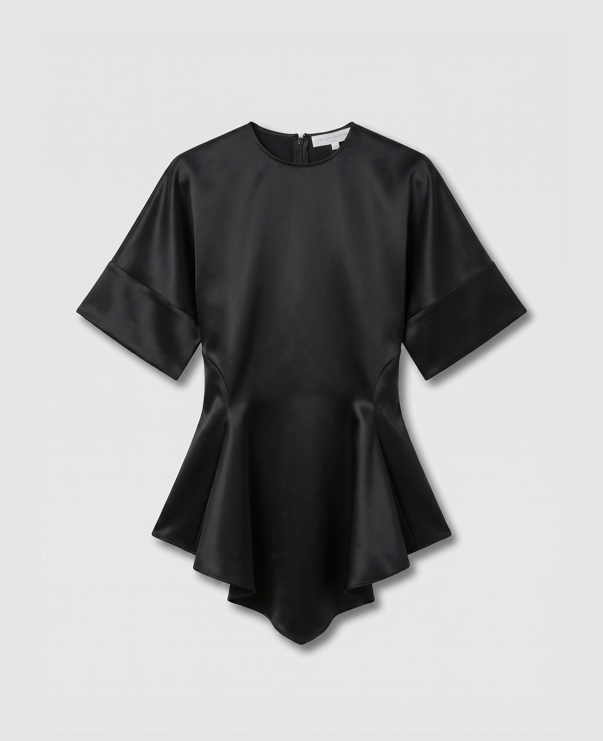 Stella McCartney - Satin-Top mit Zipfelärmeln, , Größe: 40