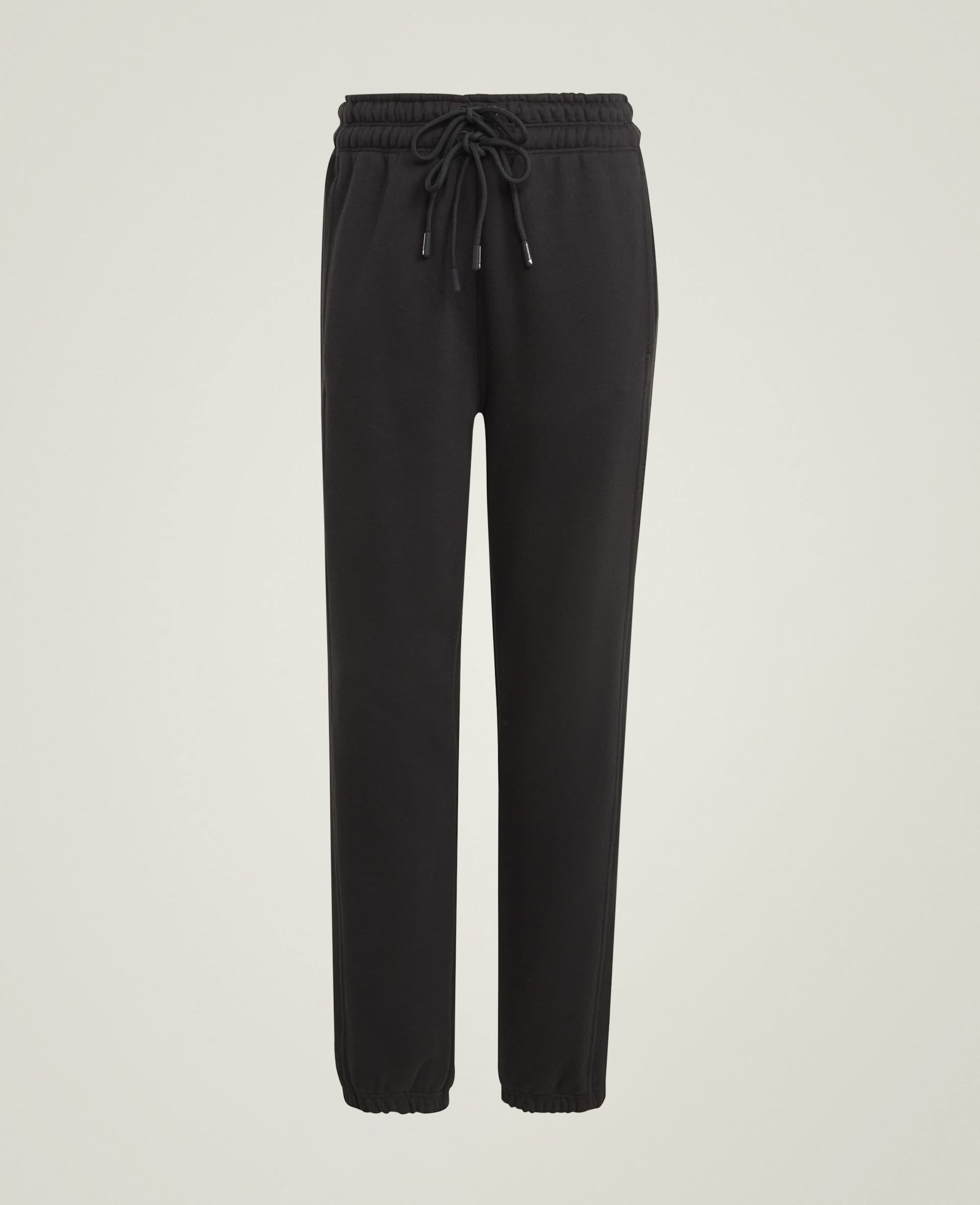 Stella McCartney - Jogginghose mit Gummizug und Logo, Frau, Schwarz, Größe: XL