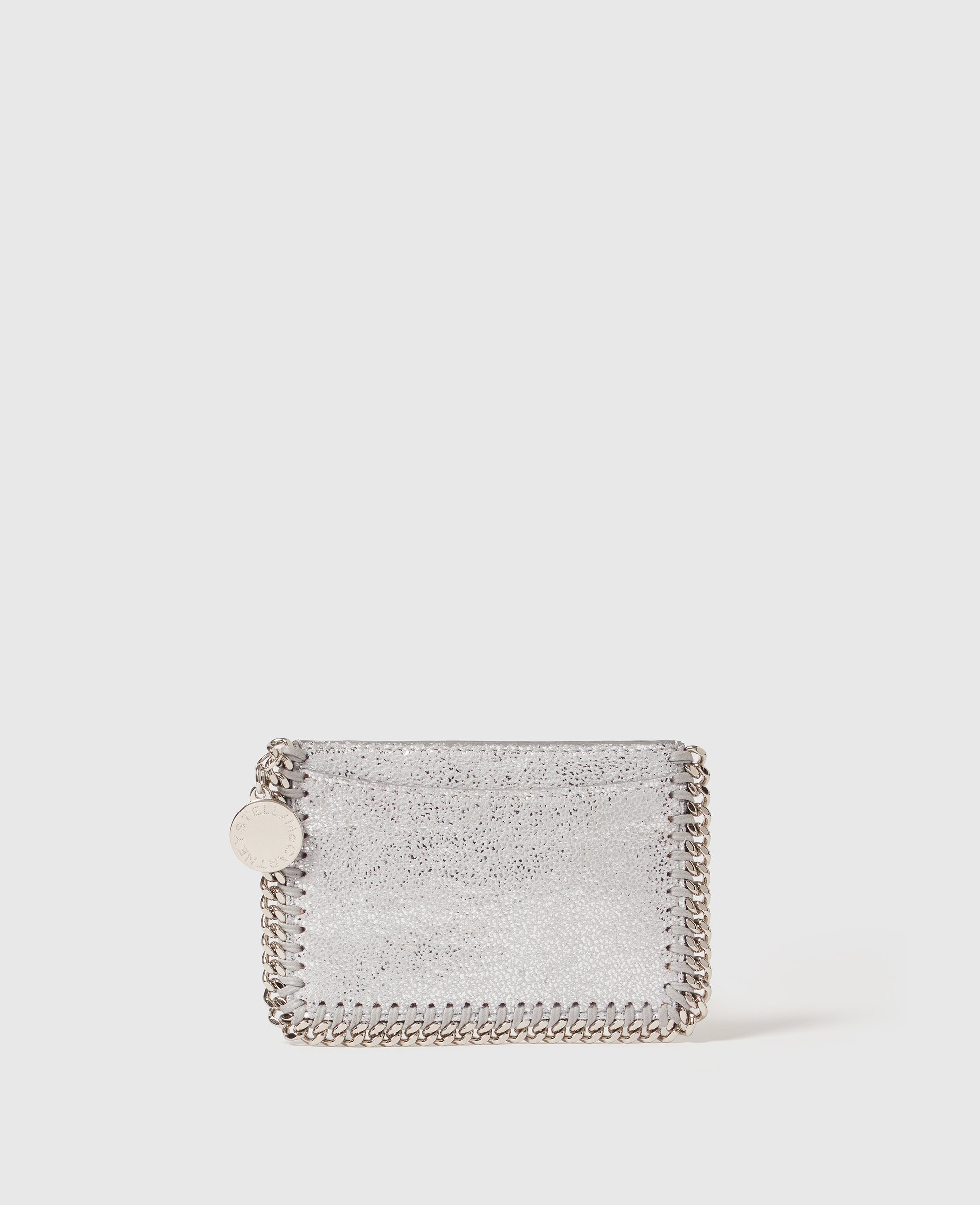 Stella Mccartney Falabella Slip Cardholder In White
