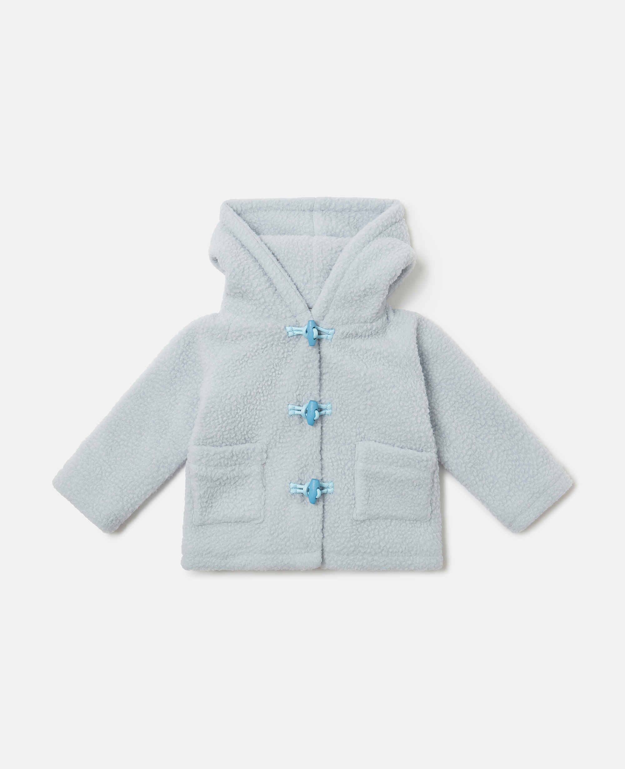 Stella McCartney - Fluffy Hooded Teddy Coat, , Size: 18m