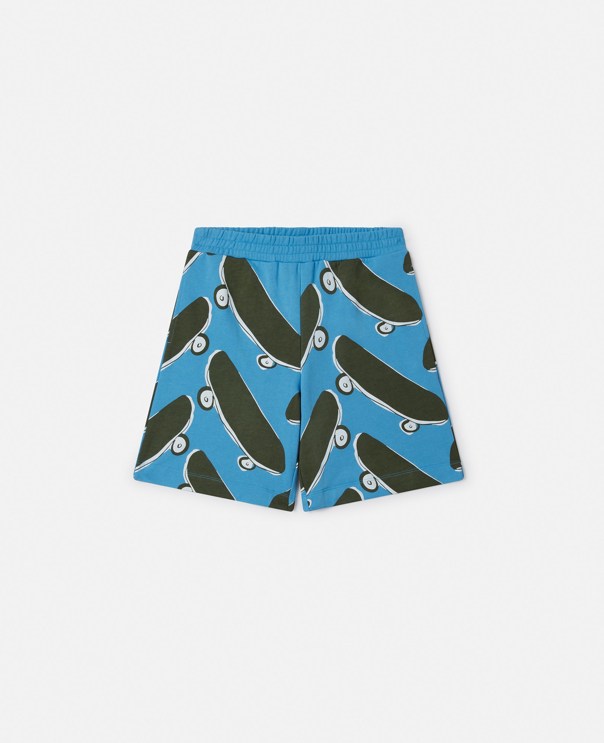 Skateboard Print Shorts, , Size: 10 - Stella McCartney - Modalova