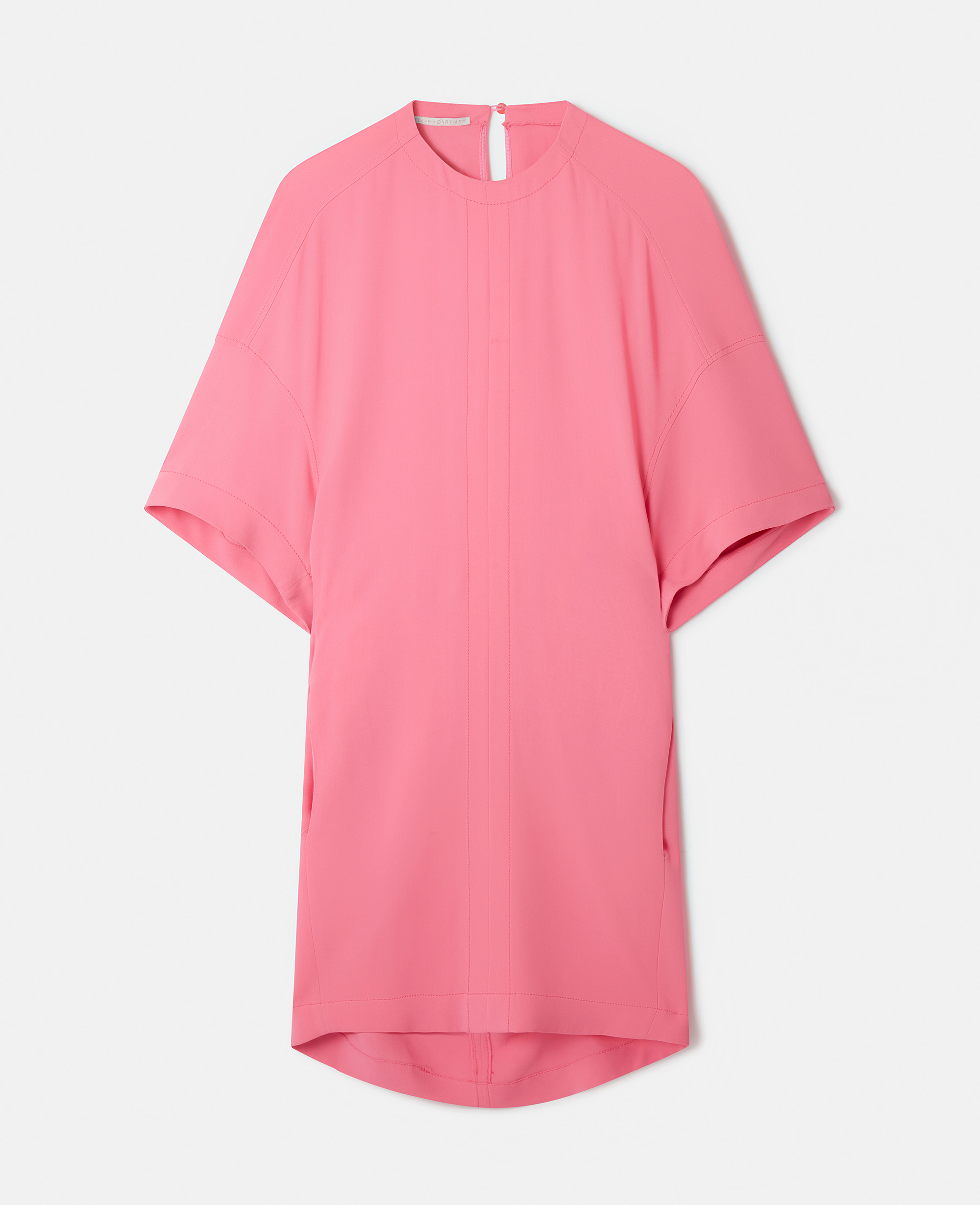 Stella Mccartney Oversized Sleeve T-shirt Dress In Pink