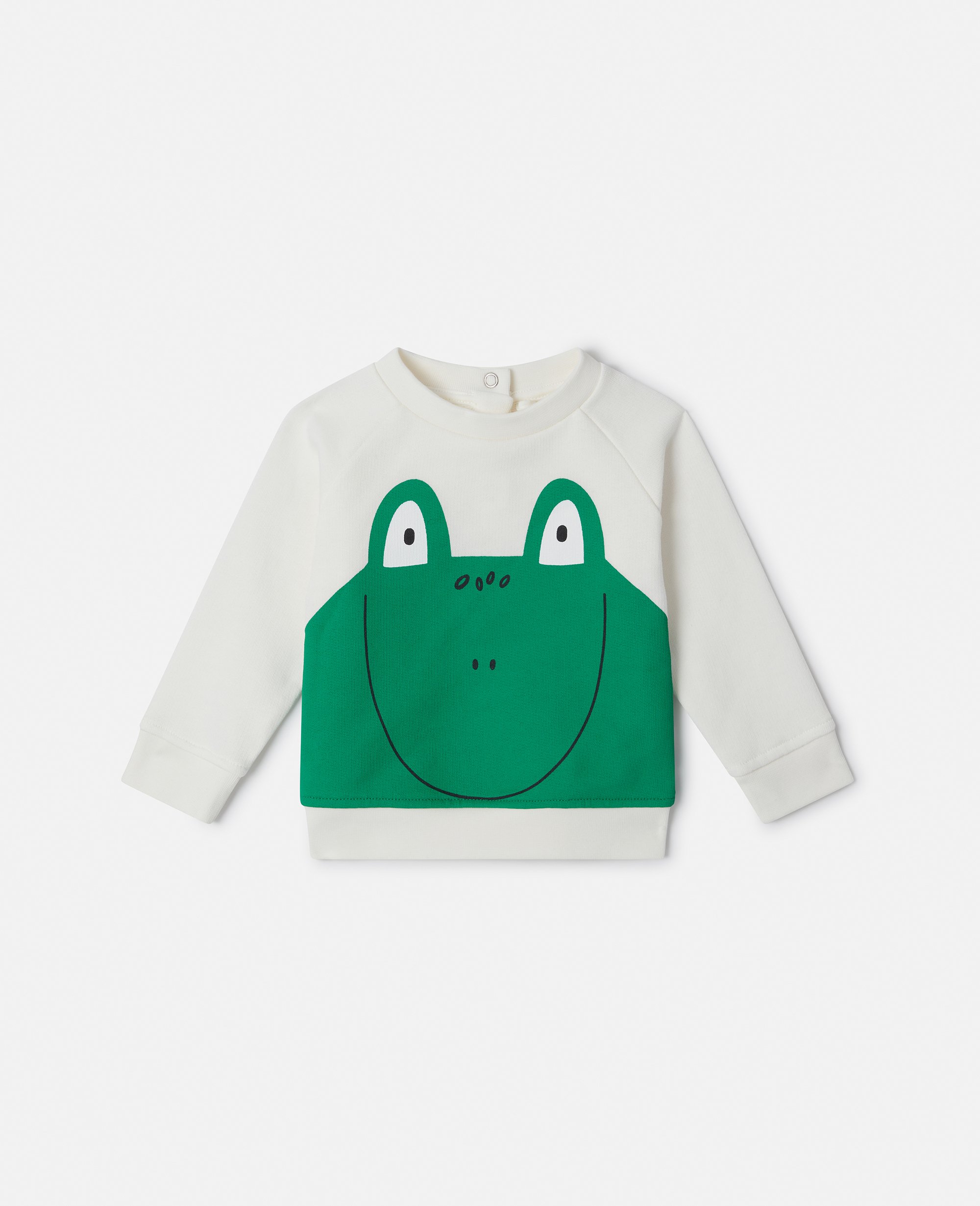 Frog Graphic Long Sleeve T-Shirt, , Size: 36m - Stella McCartney - Modalova
