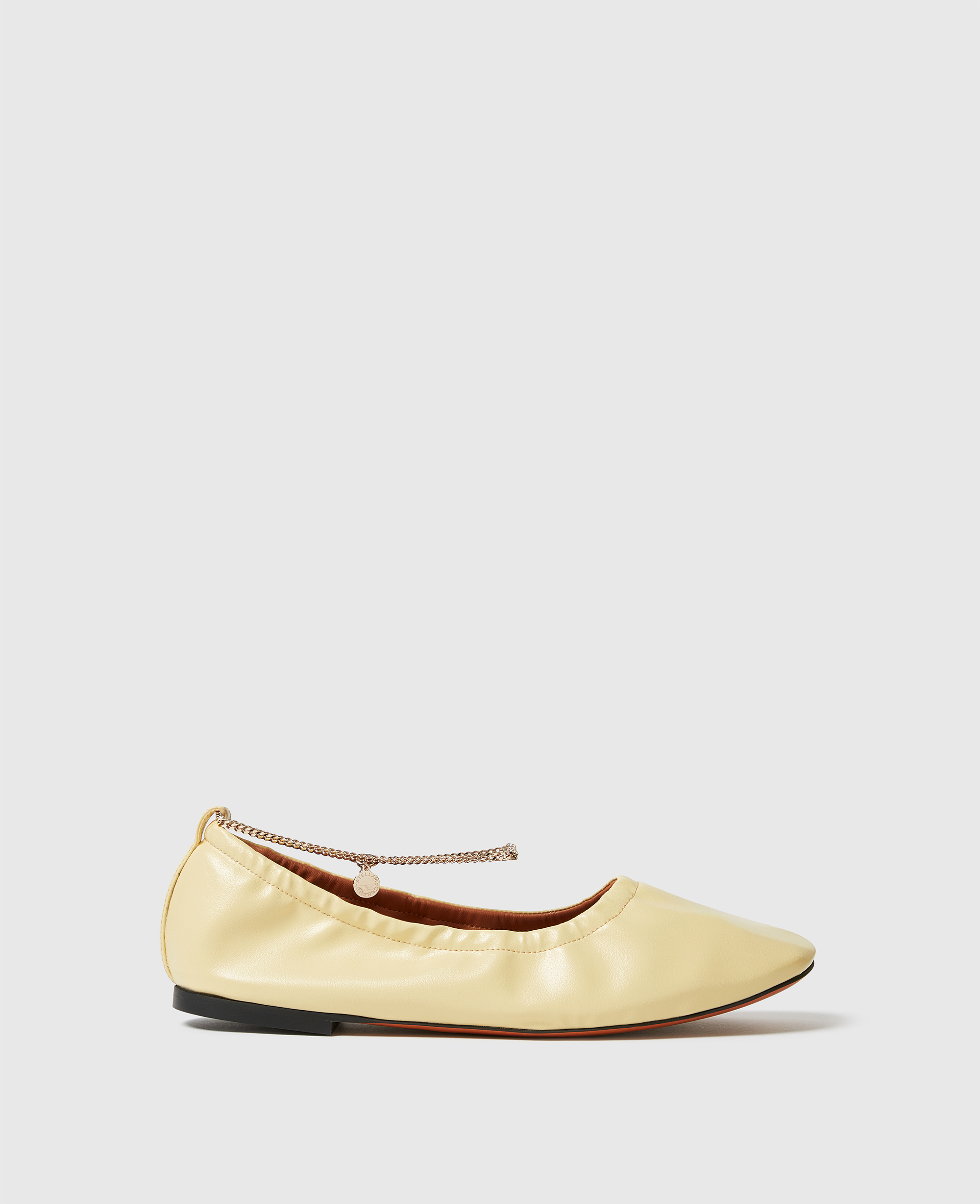 Stella McCartney - Chain-Detail Ballerina Flats, , Size: 36
