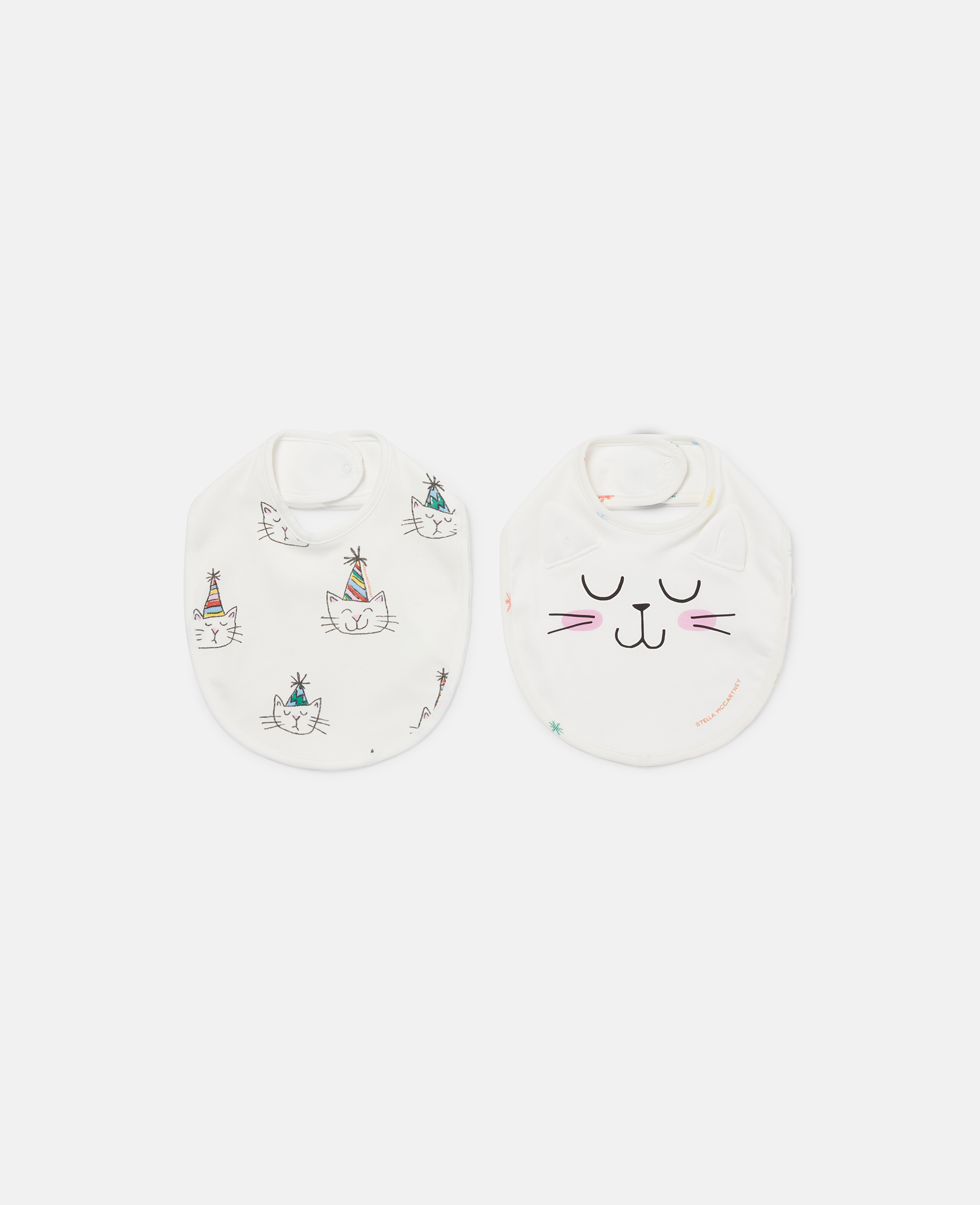 Cat Graphic Print Bib Set - Stella McCartney - Modalova