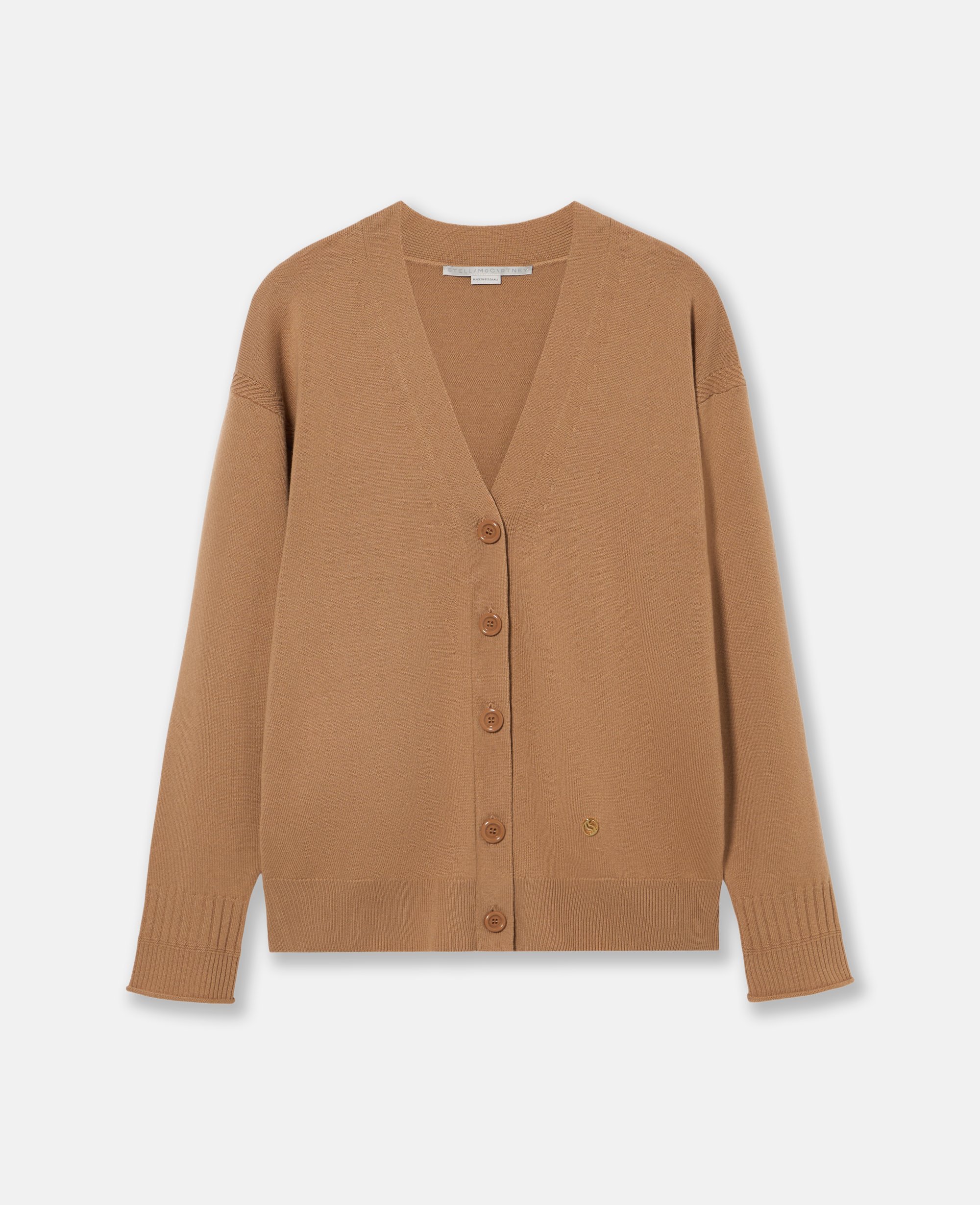 V-Neck Long Sleeved Cardigan, Woman, , Size: M - Stella McCartney - Modalova