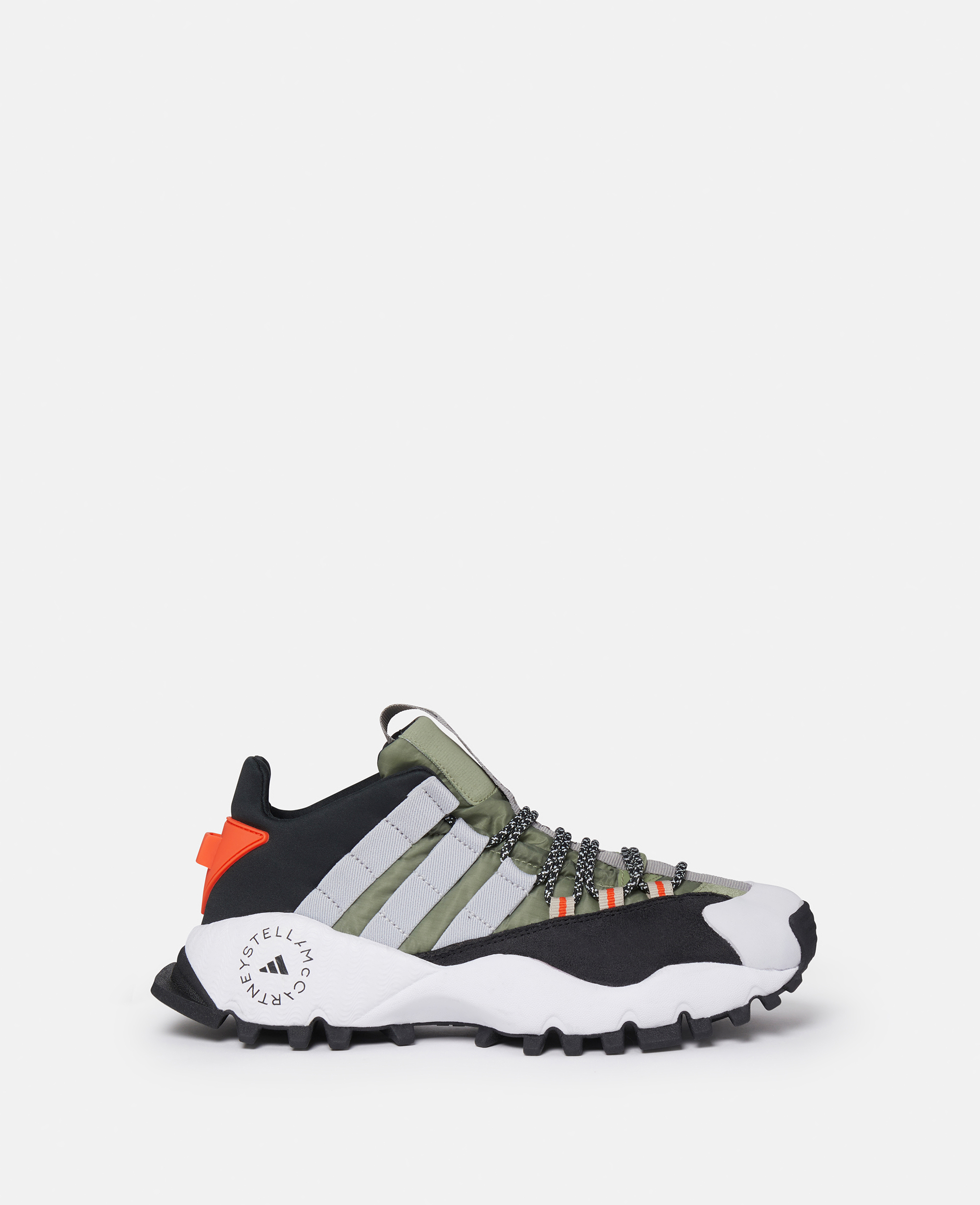 Stella McCartney – Seeulater Trainers, Woman, Tent Green/Solid Grey/Core Black, Size: 3h