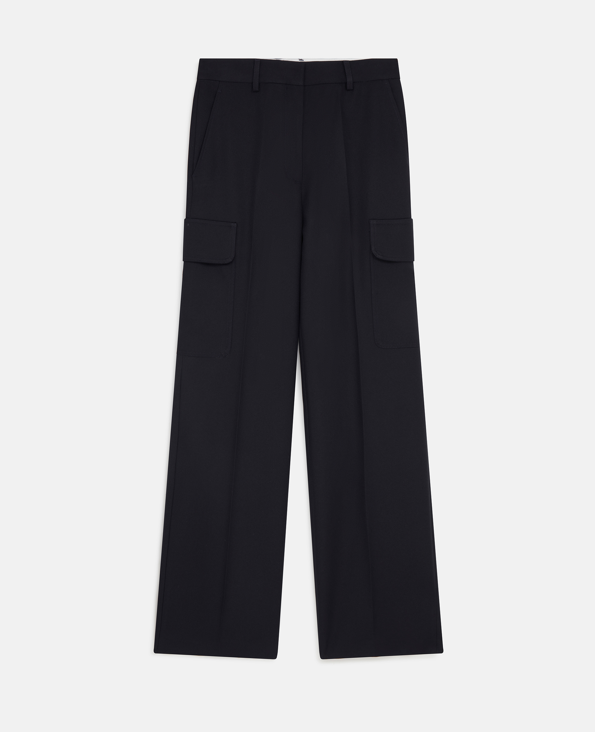 STELLA MCCARTNEY TAILORED STRAIGHT LEG CARGO TROUSERS