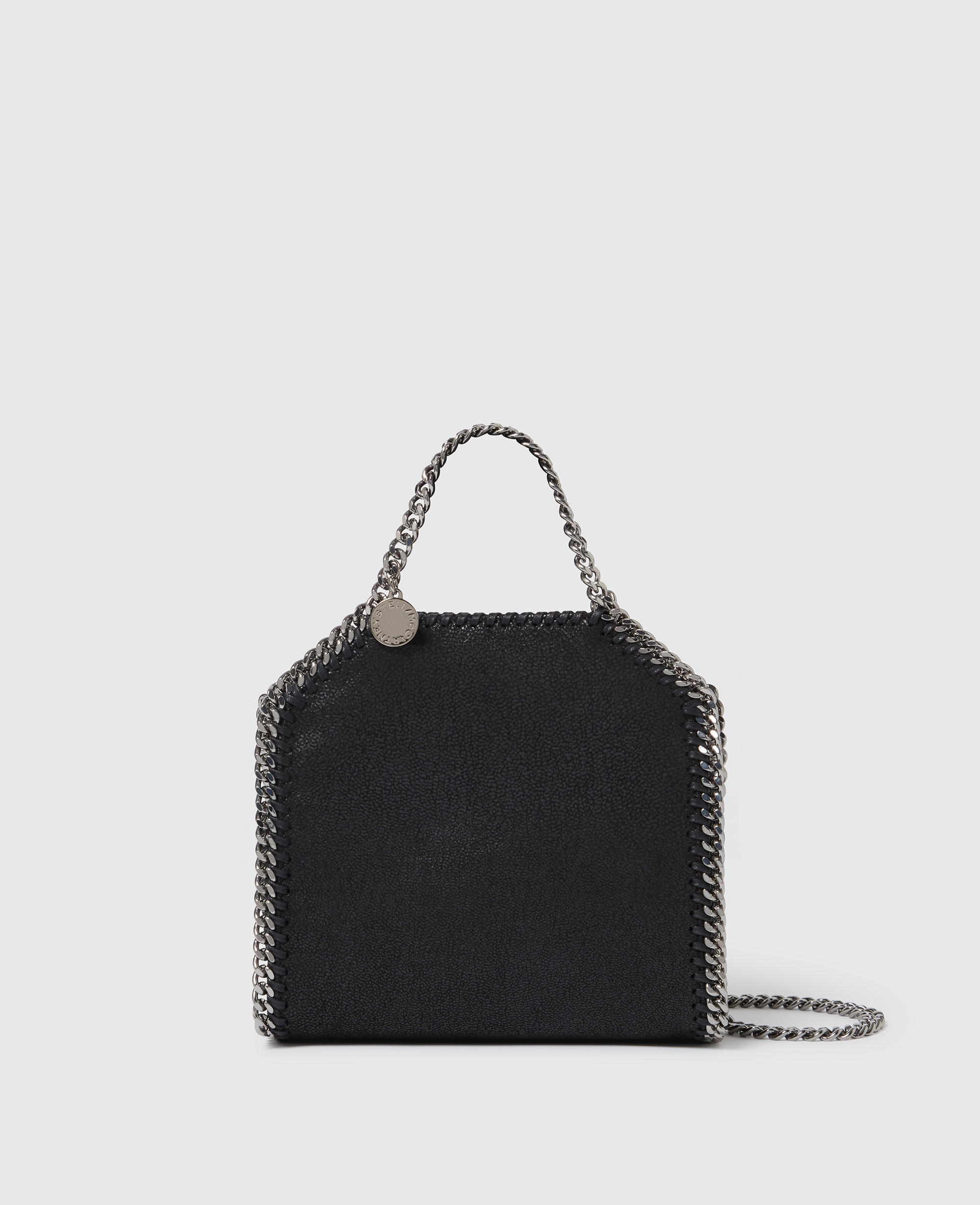 Stella McCartney - Falabella Tiny Tote Bag, Frau, BLACK