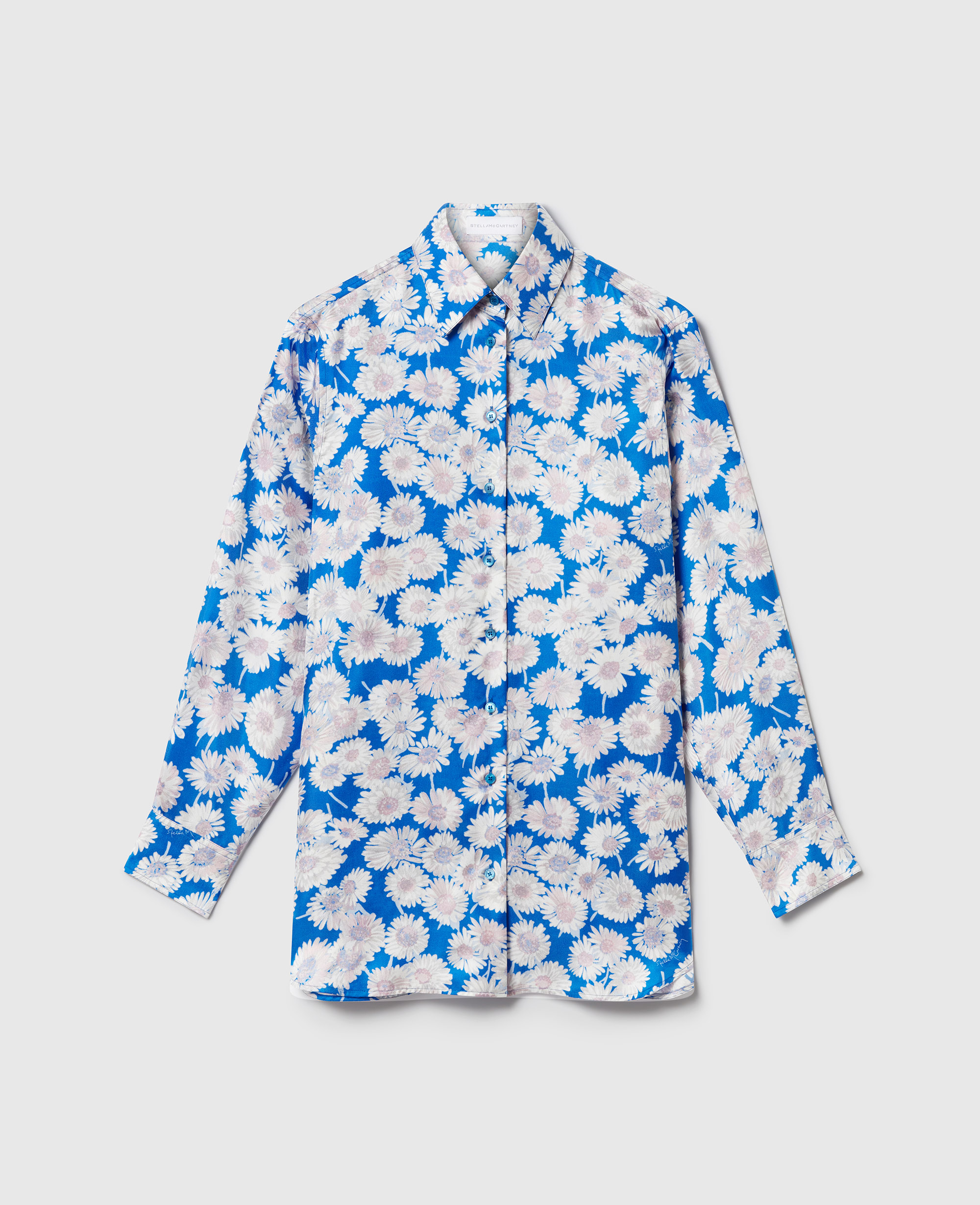 Stella McCartney - Daisy Print Oversized Shirt, , Size: 42