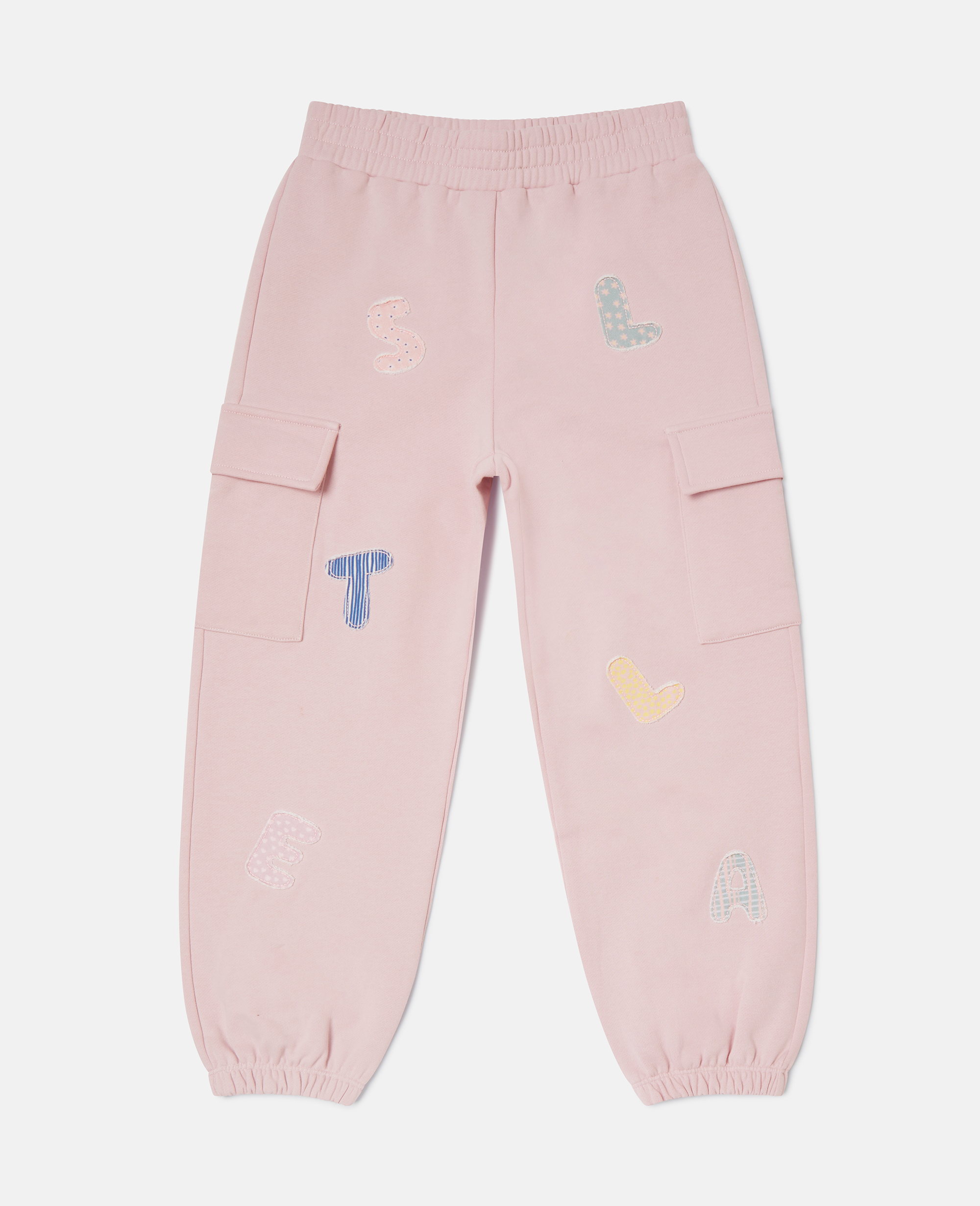 Stella McCartney - Logo Embroidered Drawstring Joggers, , Size: 4