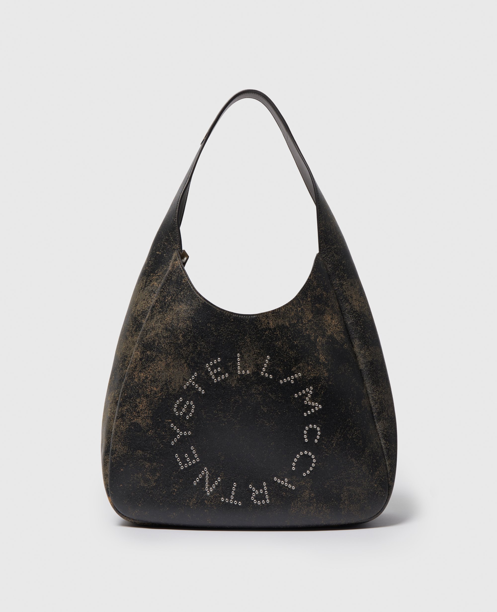 Sac sac hobo Logo souple effet vieilli, - Stella McCartney - Modalova