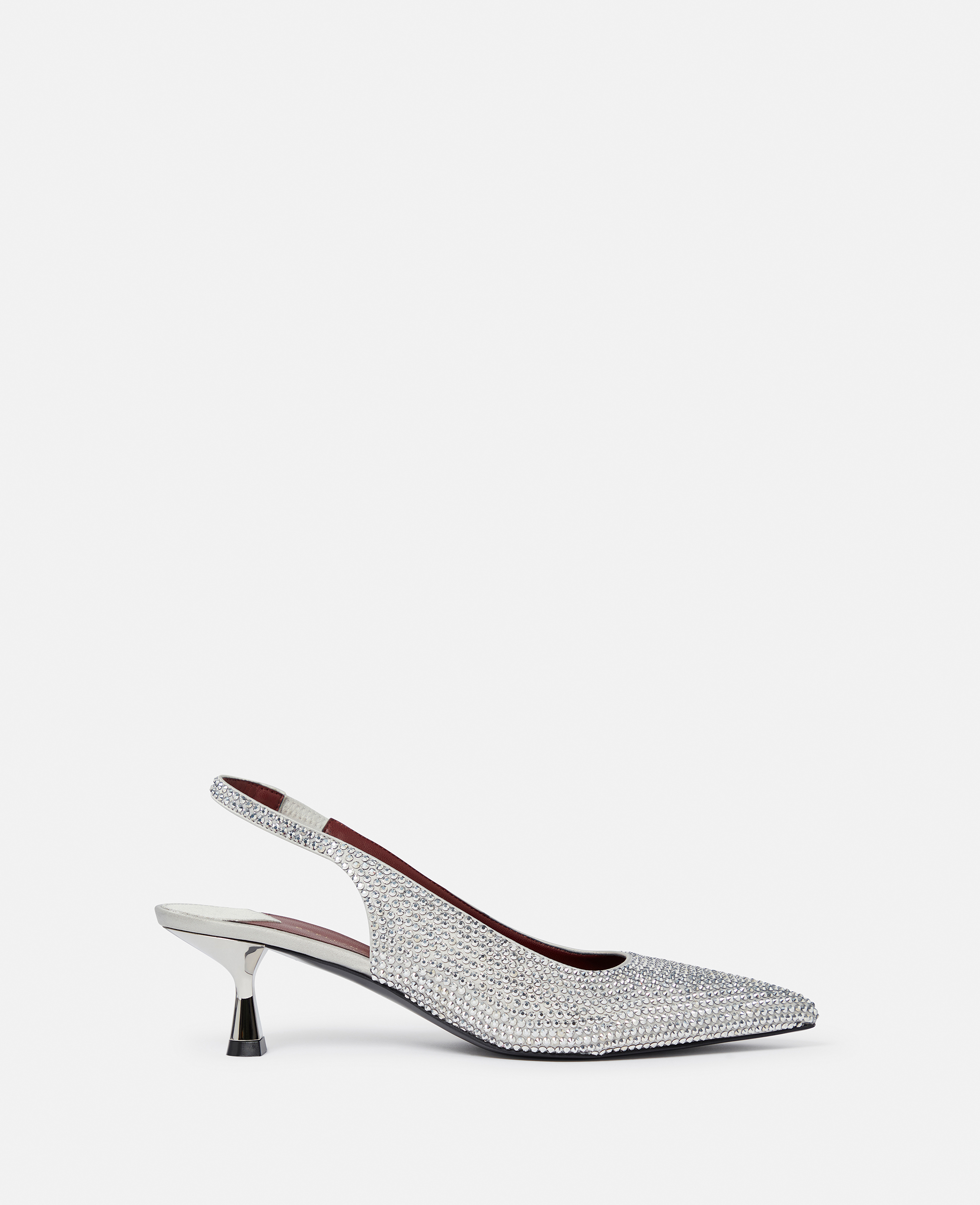 Escarpins a petits talons et bride arriere avec cristaux, , , Taille: 39 - Stella McCartney - Modalova