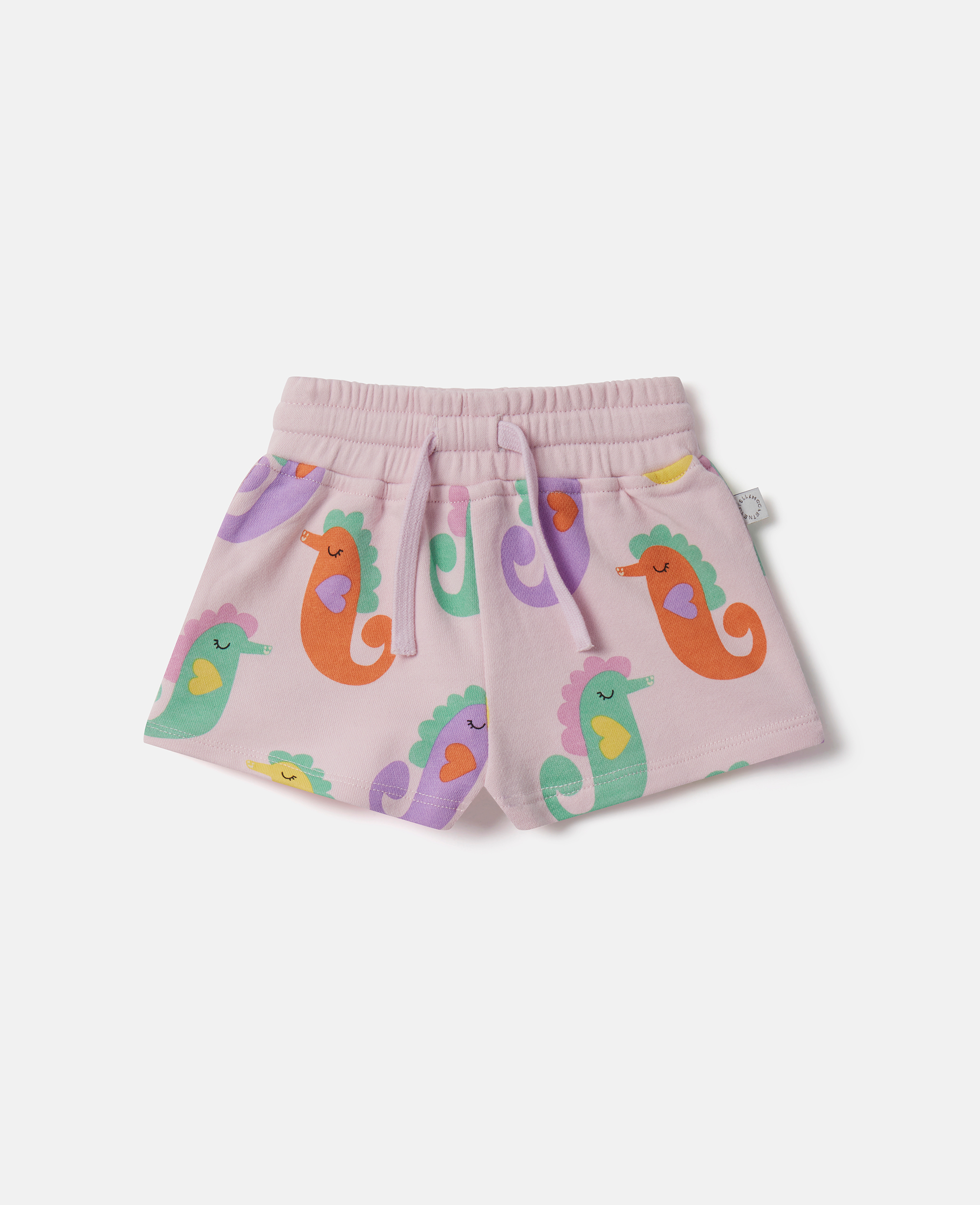Stella McCartney – Seahorse Print Shorts, Woman, Pink, Size: 9m