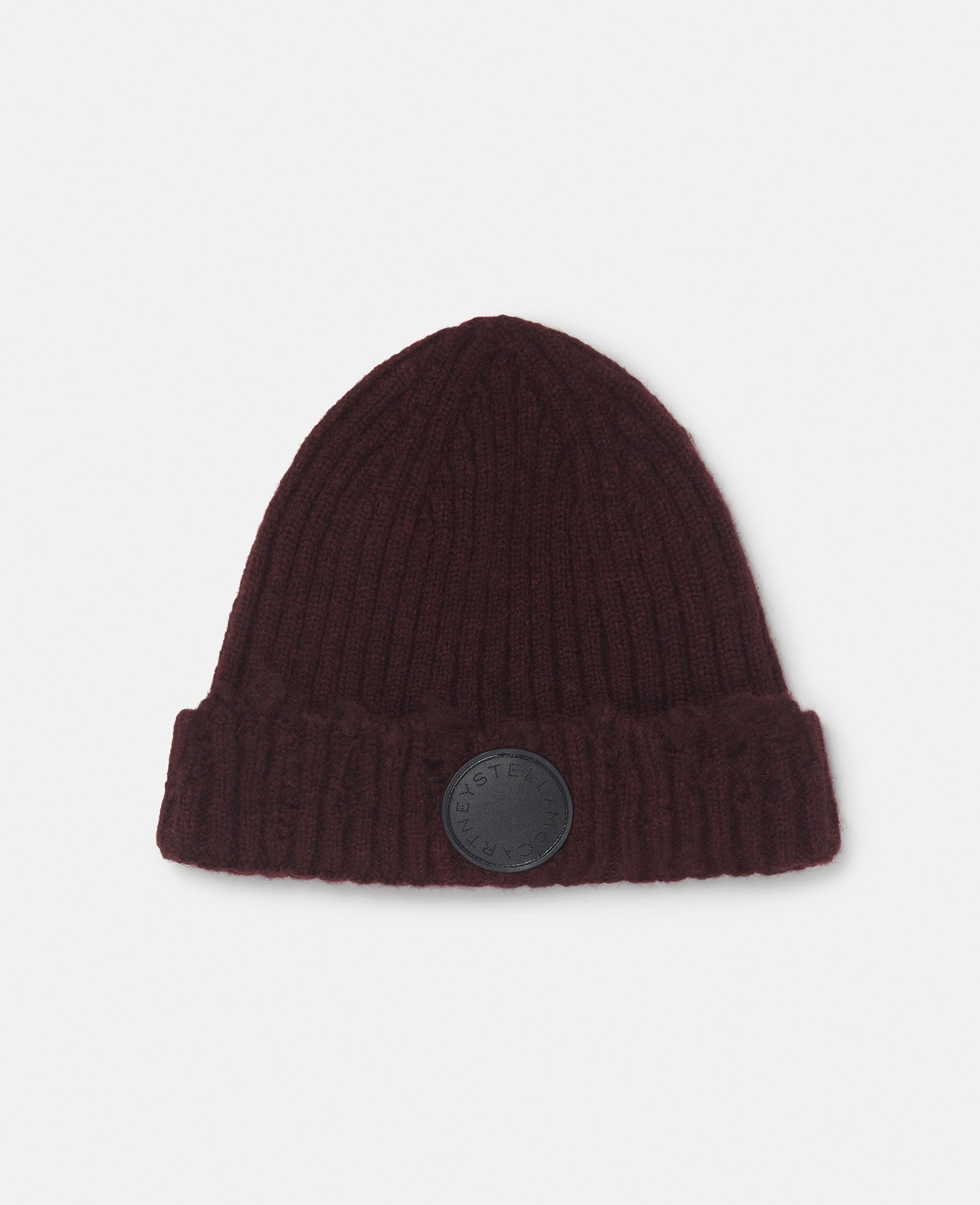 Bonnet en maille cotelee dechiree, - Stella McCartney - Modalova