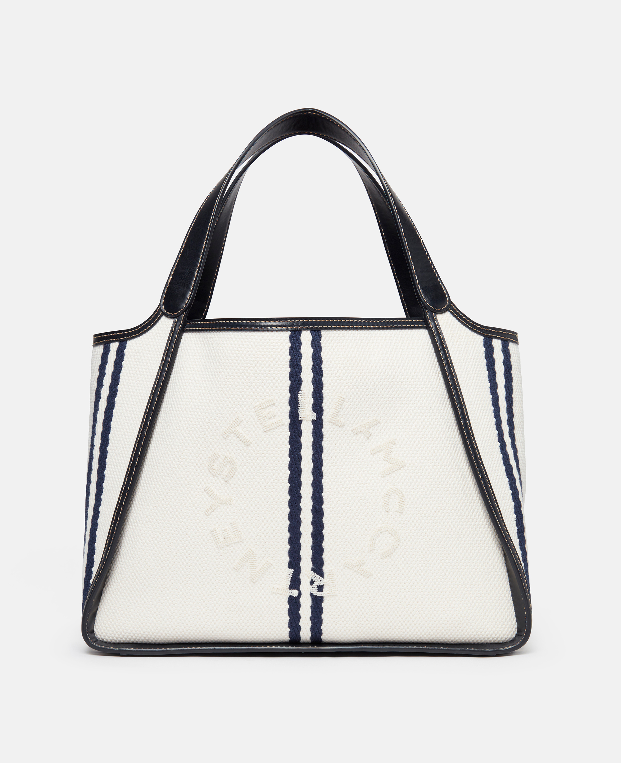 Stella McCartney – Logo Ryder Tote Bag, Woman, Ivory/Marine