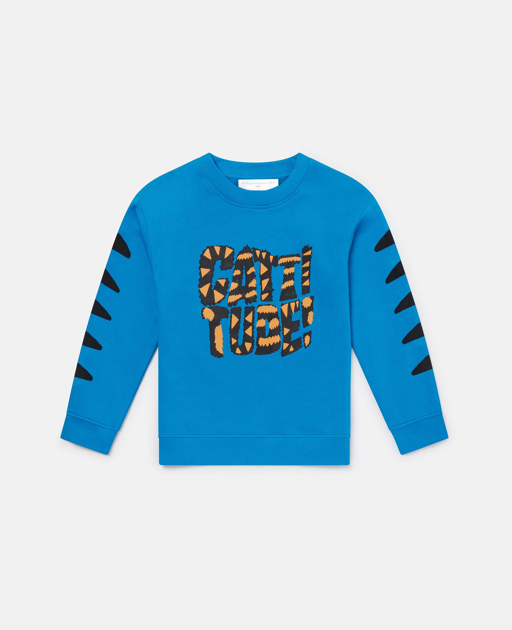 Cat Graphic Sweatshirt, , Size: 12 - Stella McCartney - Modalova