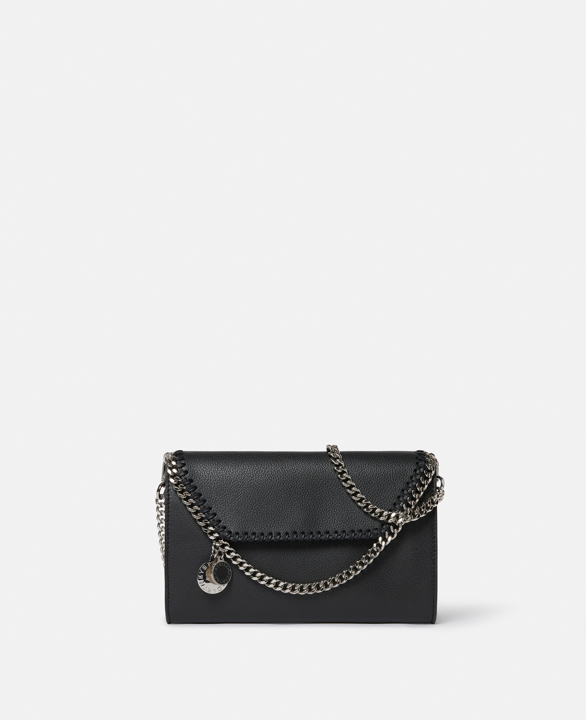 Stella McCartney – Falabella MIRUM Wallet Crossbody Bag, Woman, Black