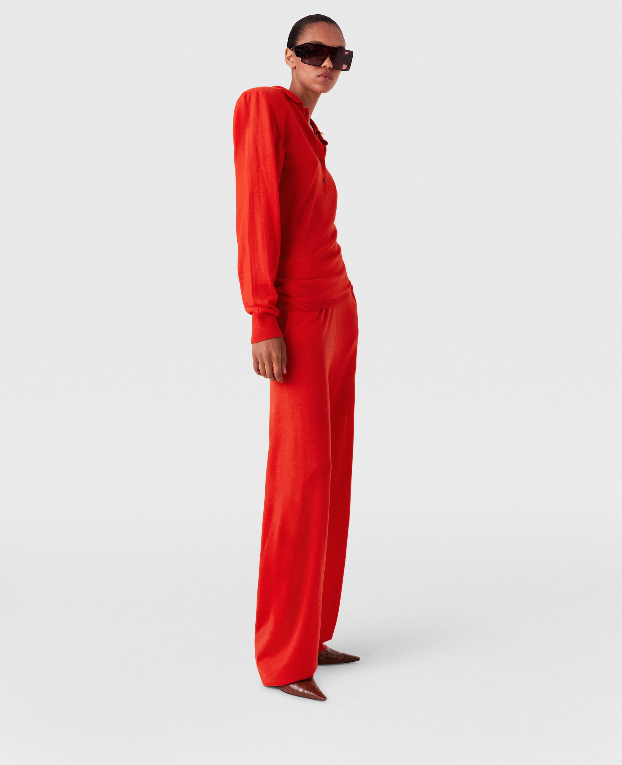 Pantalon de jogging droit en maille, , , Taille: M - Stella McCartney - Modalova
