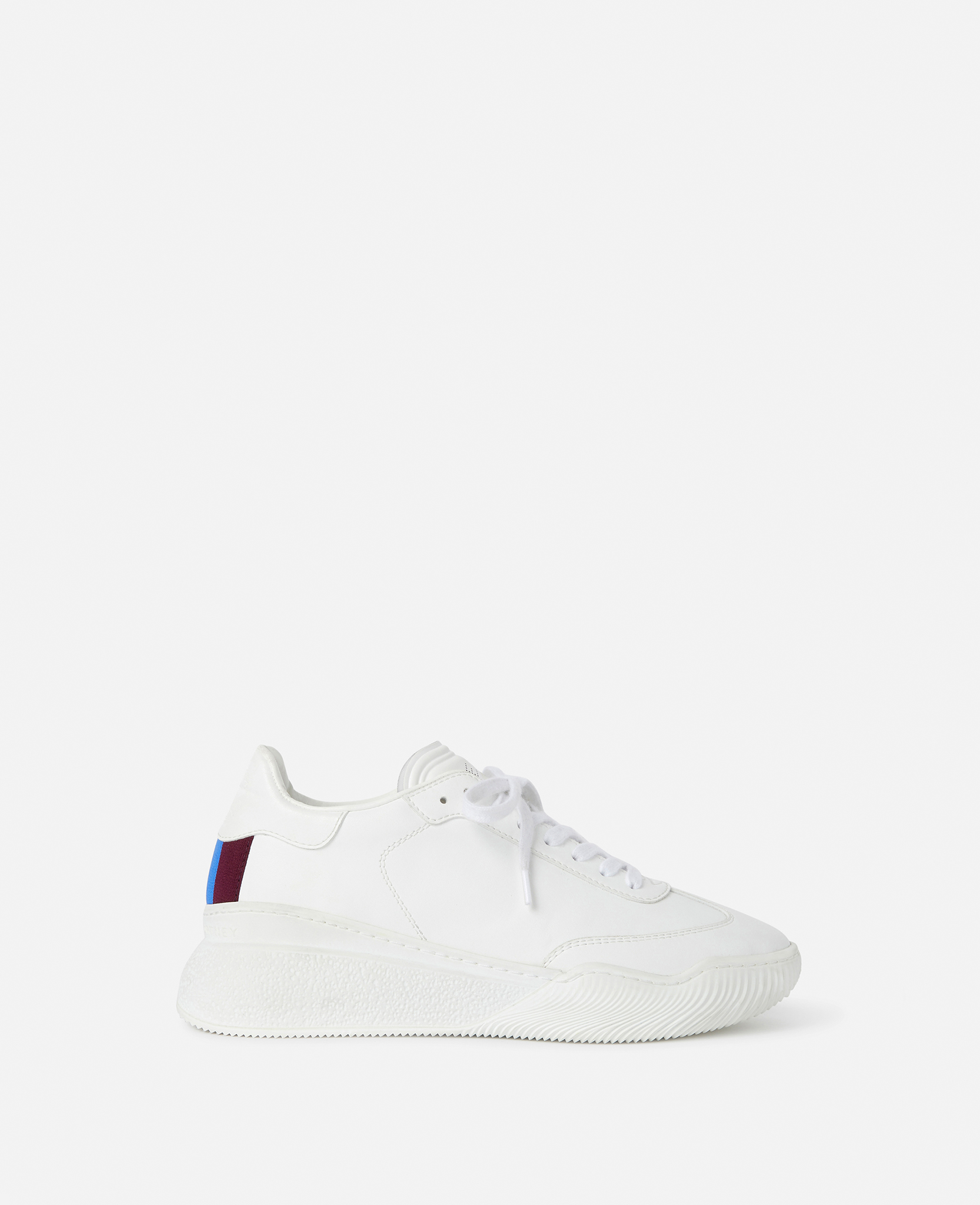 Stella Mccartney Loop Lace-up Sneakers In White