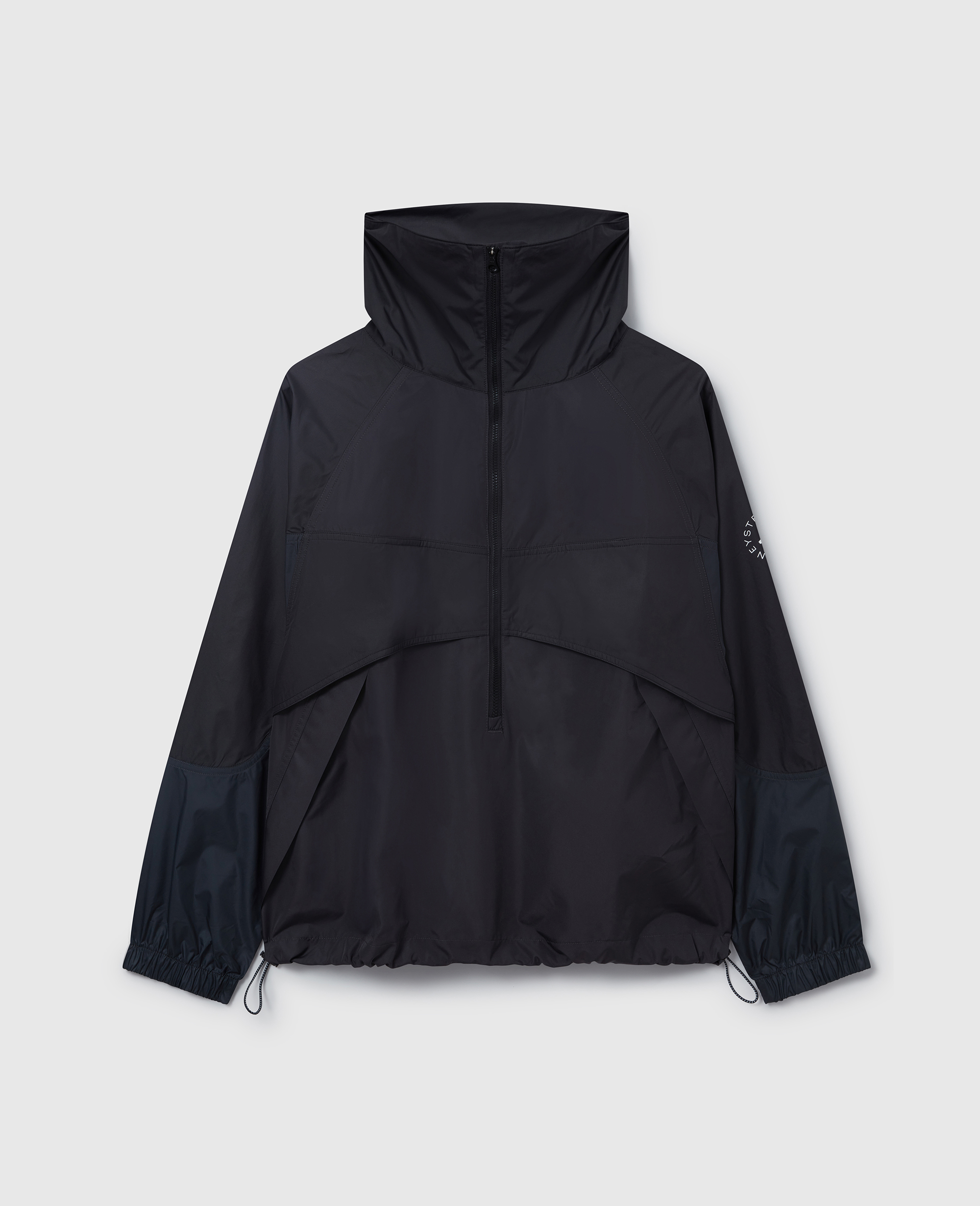 Stella Mccartney Truenature Half-zip Jacket In Black