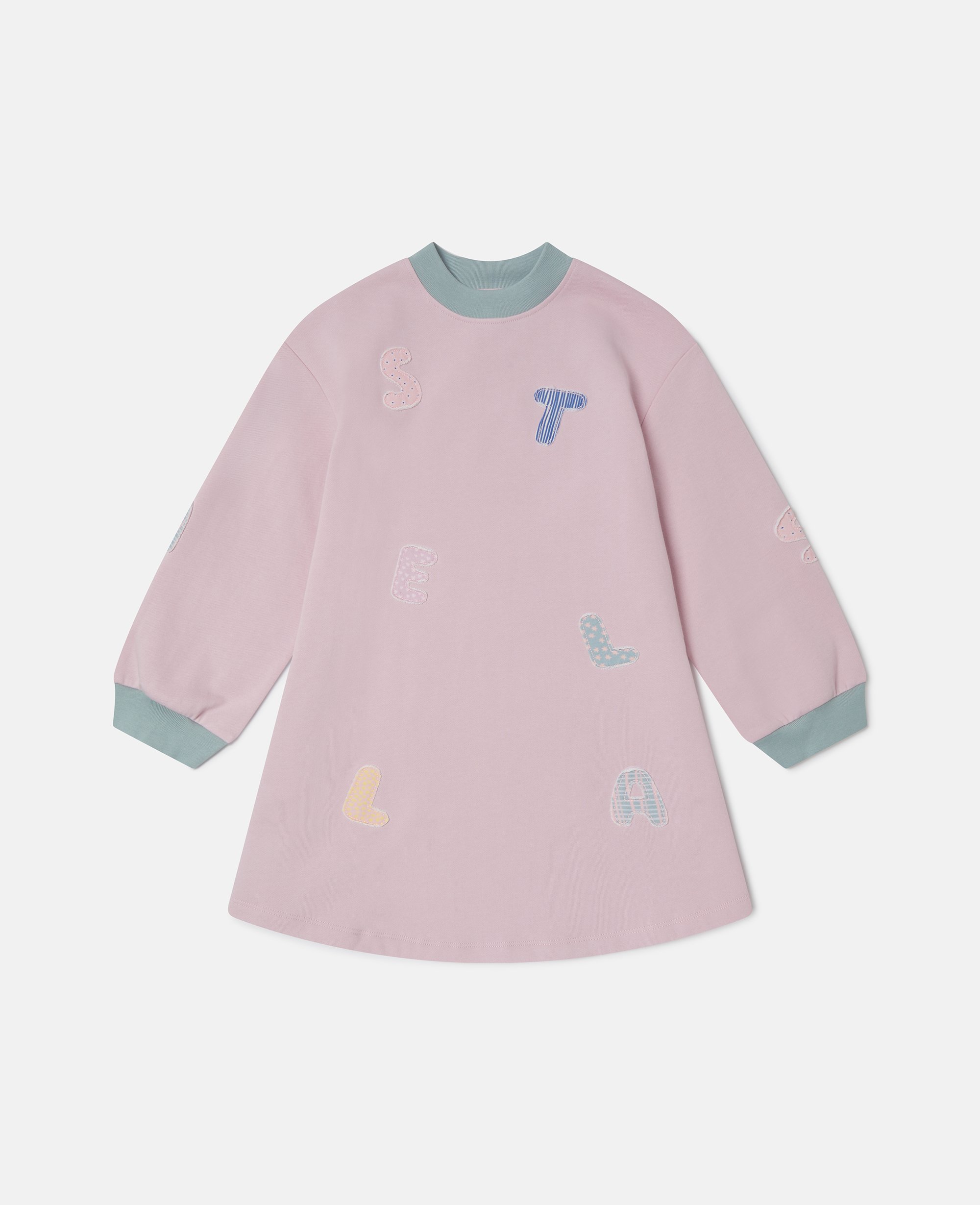 Sweatshirt-Kleid mit Logo-Stickerei, , Größe: 14 - Stella McCartney - Modalova