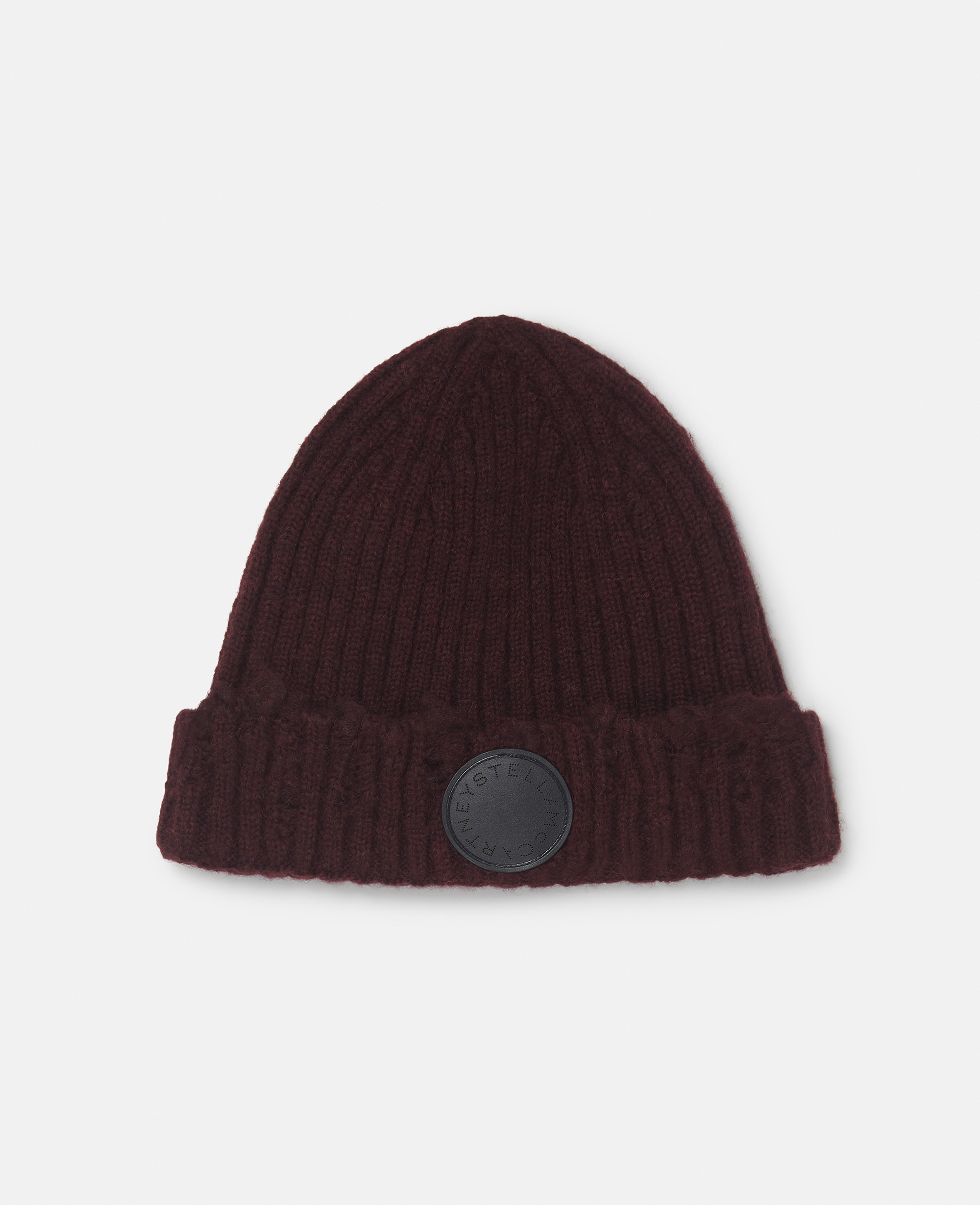Bonnet en maille cotelee dechiree, - Stella McCartney - Modalova