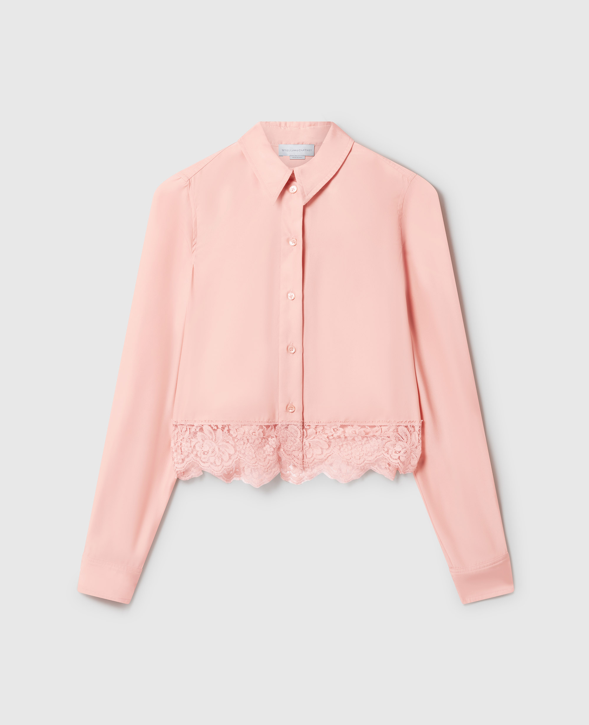 Stella McCartney - Lace-Trimmed Shirt, , Size: 44