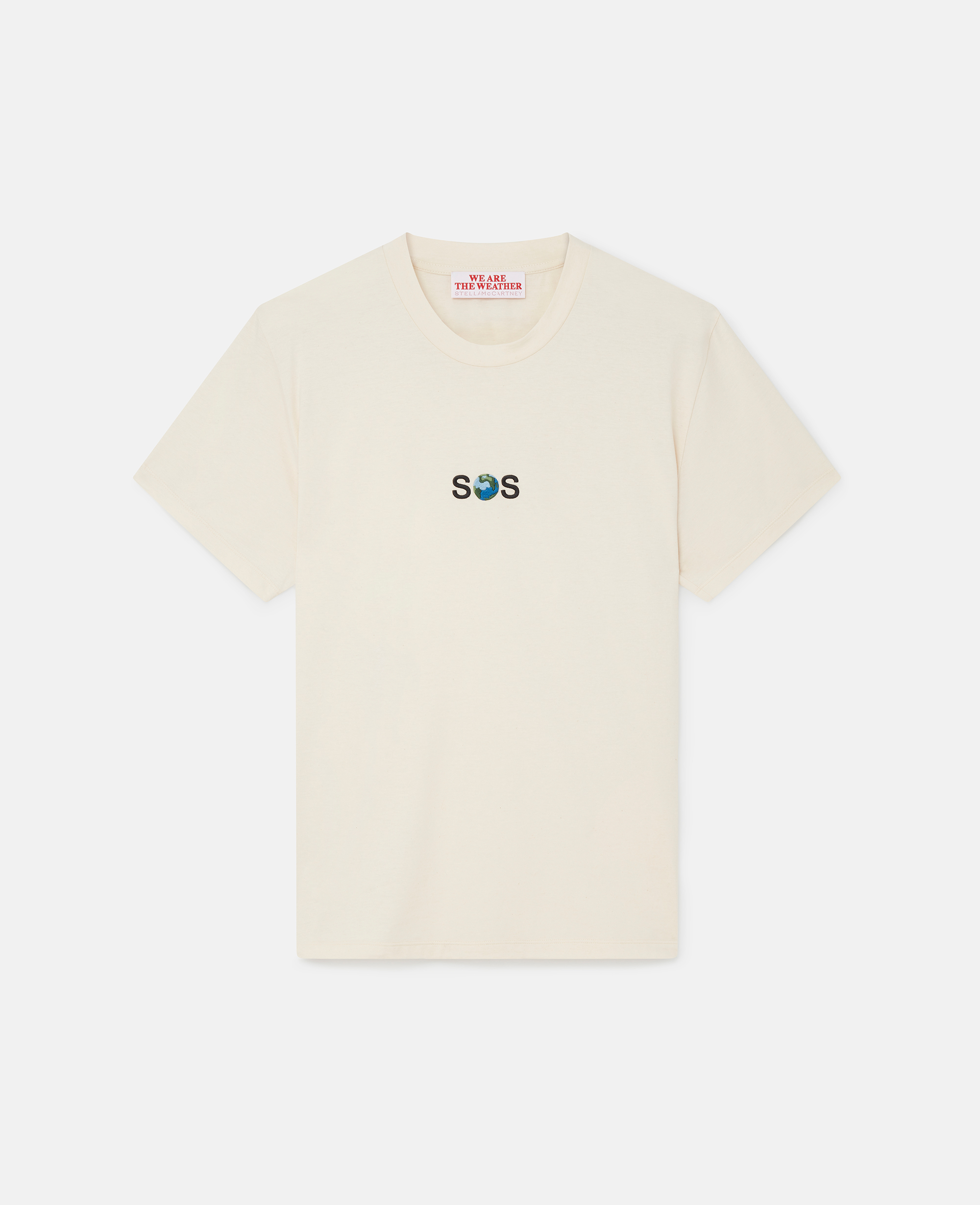 SOS Embroidered Short-Sleeve T-Shirt, , , Taille: S - Stella McCartney - Modalova
