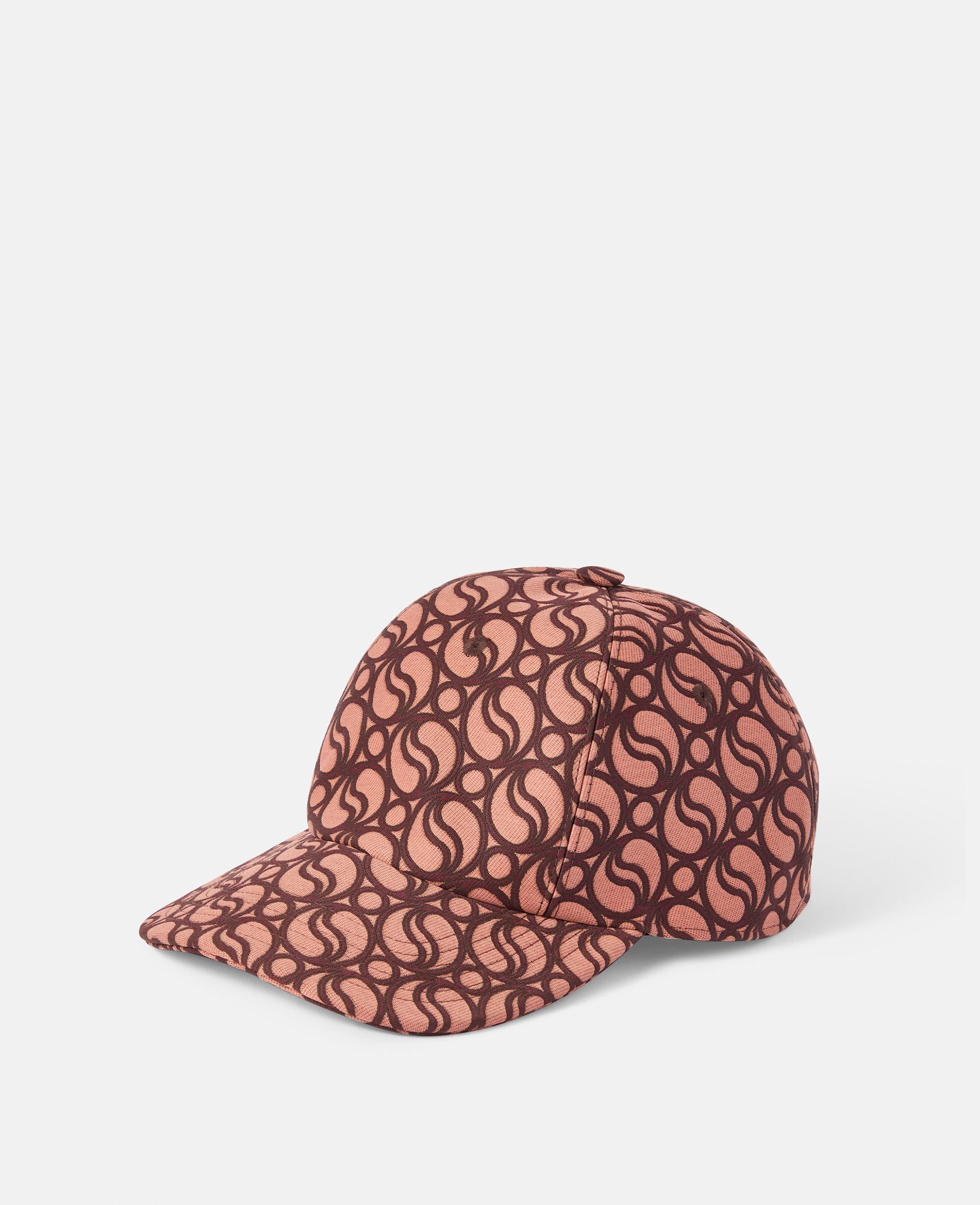 Stella Mccartney S-wave Cap In Burgundy