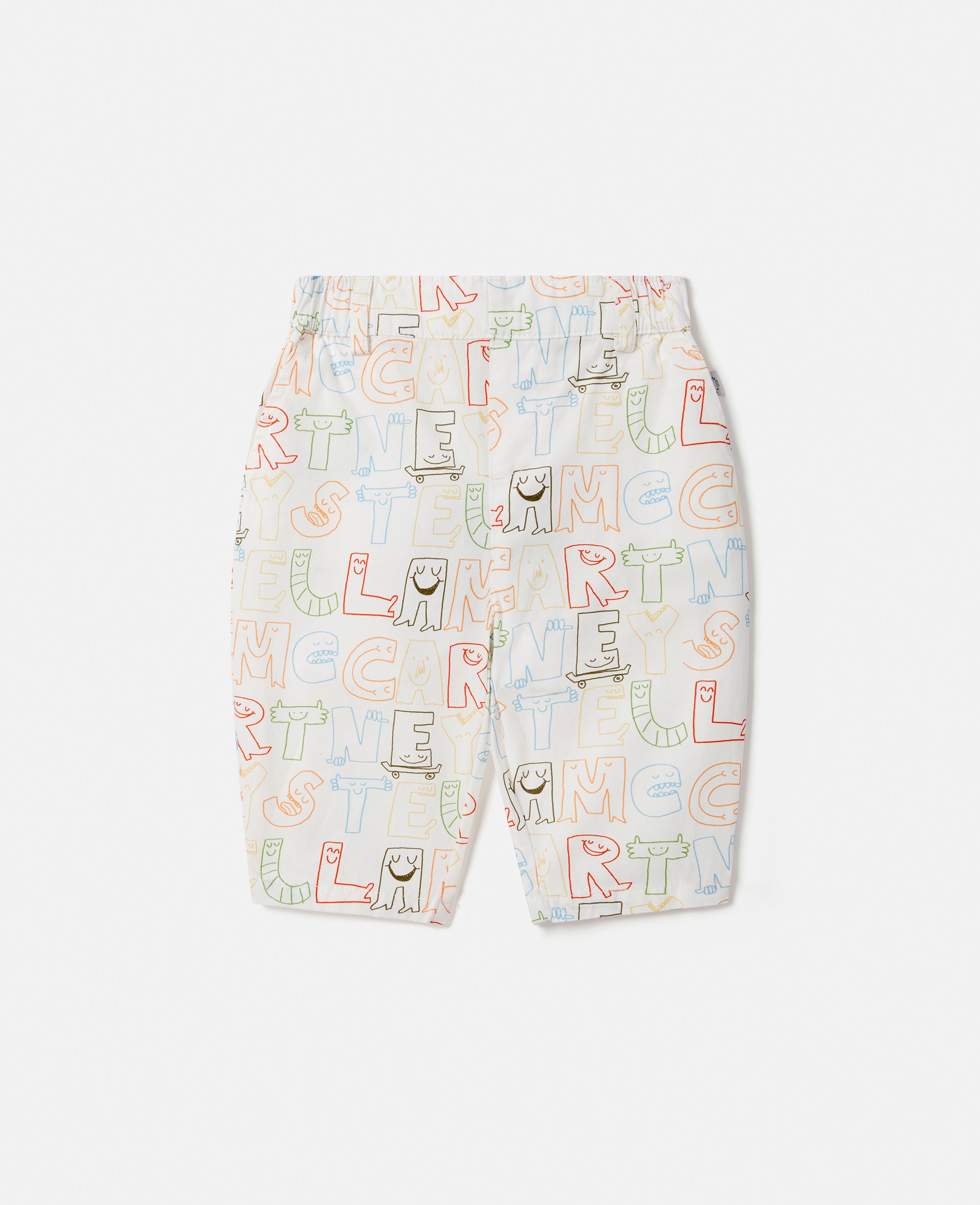 Lettering Print Trousers, , Size: 3m - Stella McCartney - Modalova
