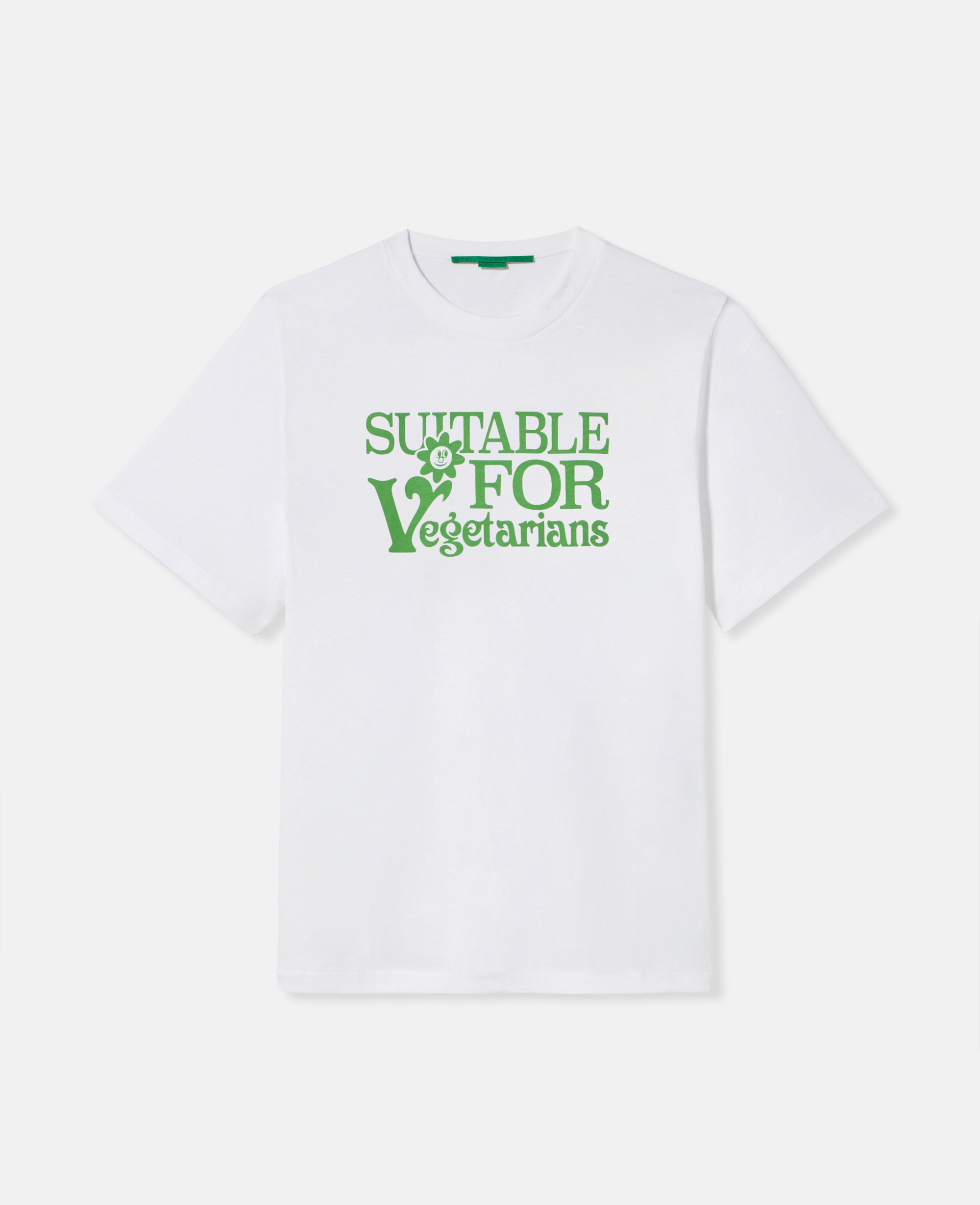 Stella Mccartney 'suitable For Vegetarians' Graphic T-shirt