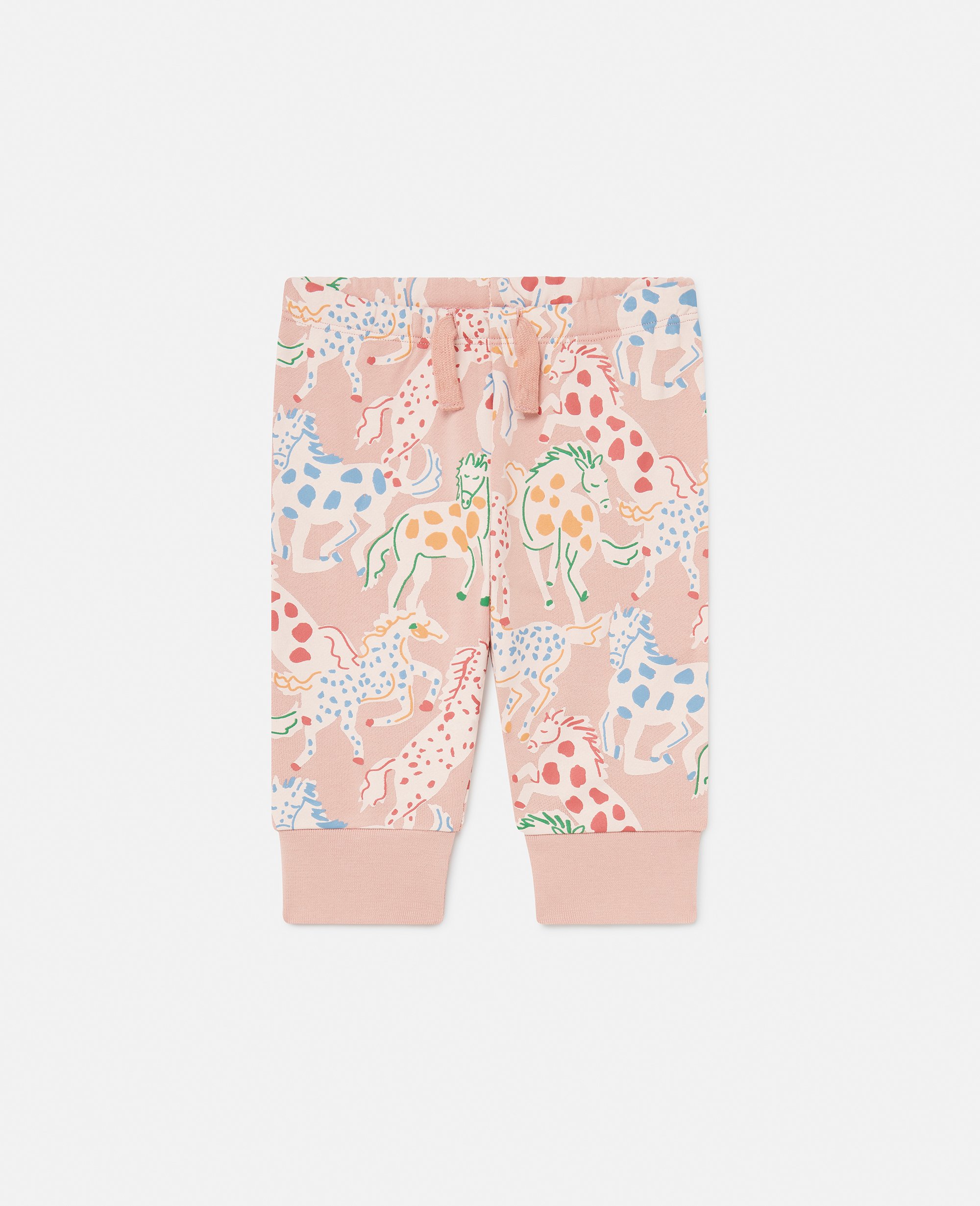 Horse Print Joggers, Woman, , Size: 24m - Stella McCartney - Modalova