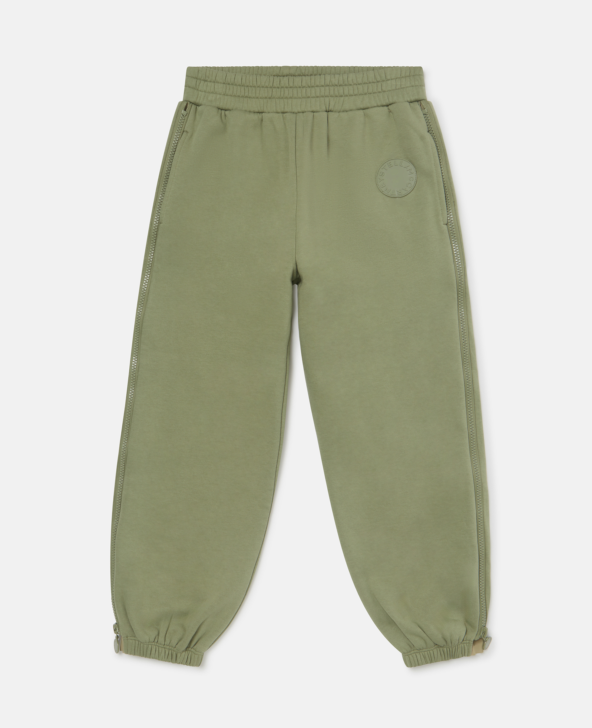 Stella McCartney - Logo Medllion Drawstring Joggers, , Size: 8