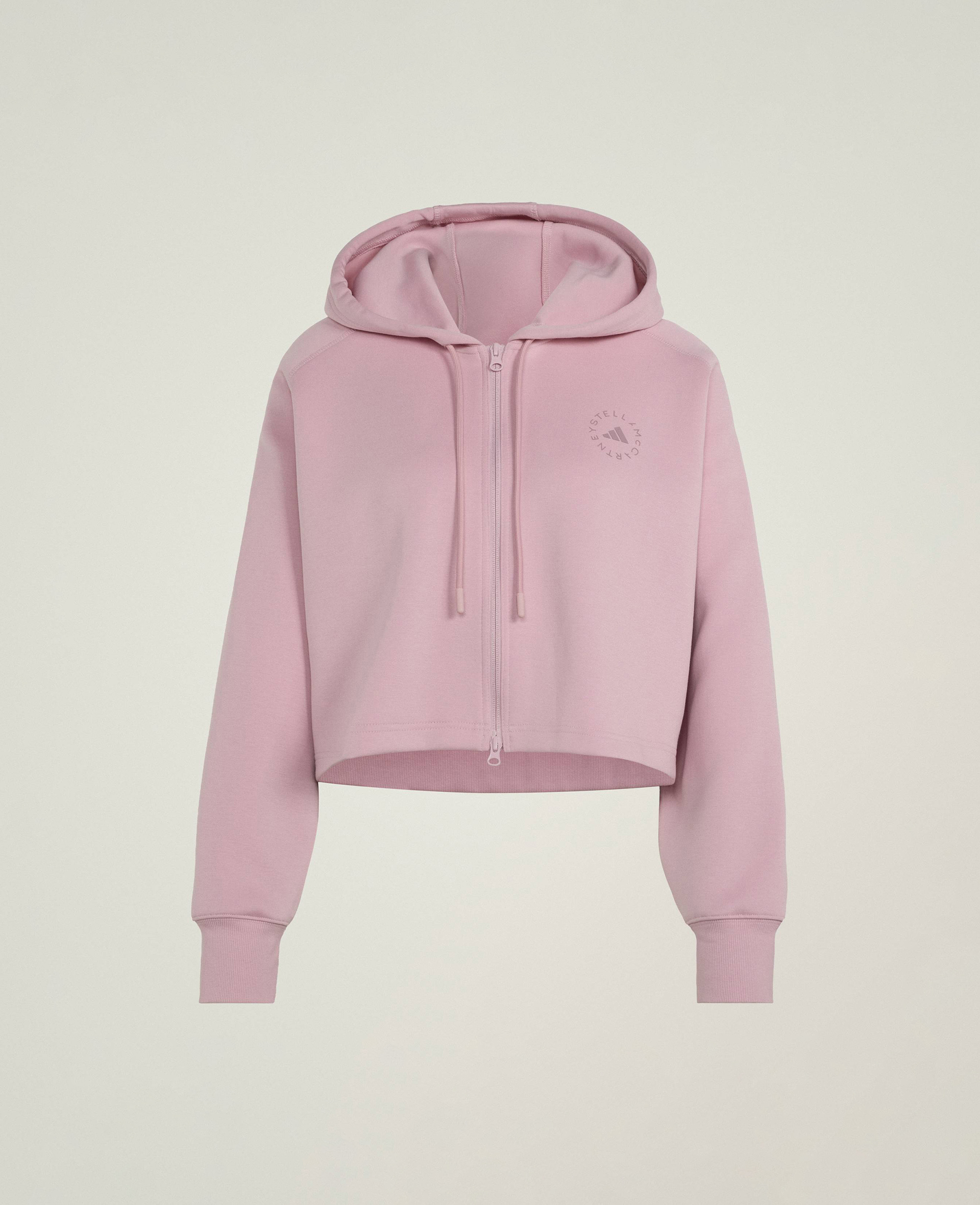 Stella McCartney - Kurzer adidas by Stella McCartney Sportswear Kapuzenpullover, , Größe: XS