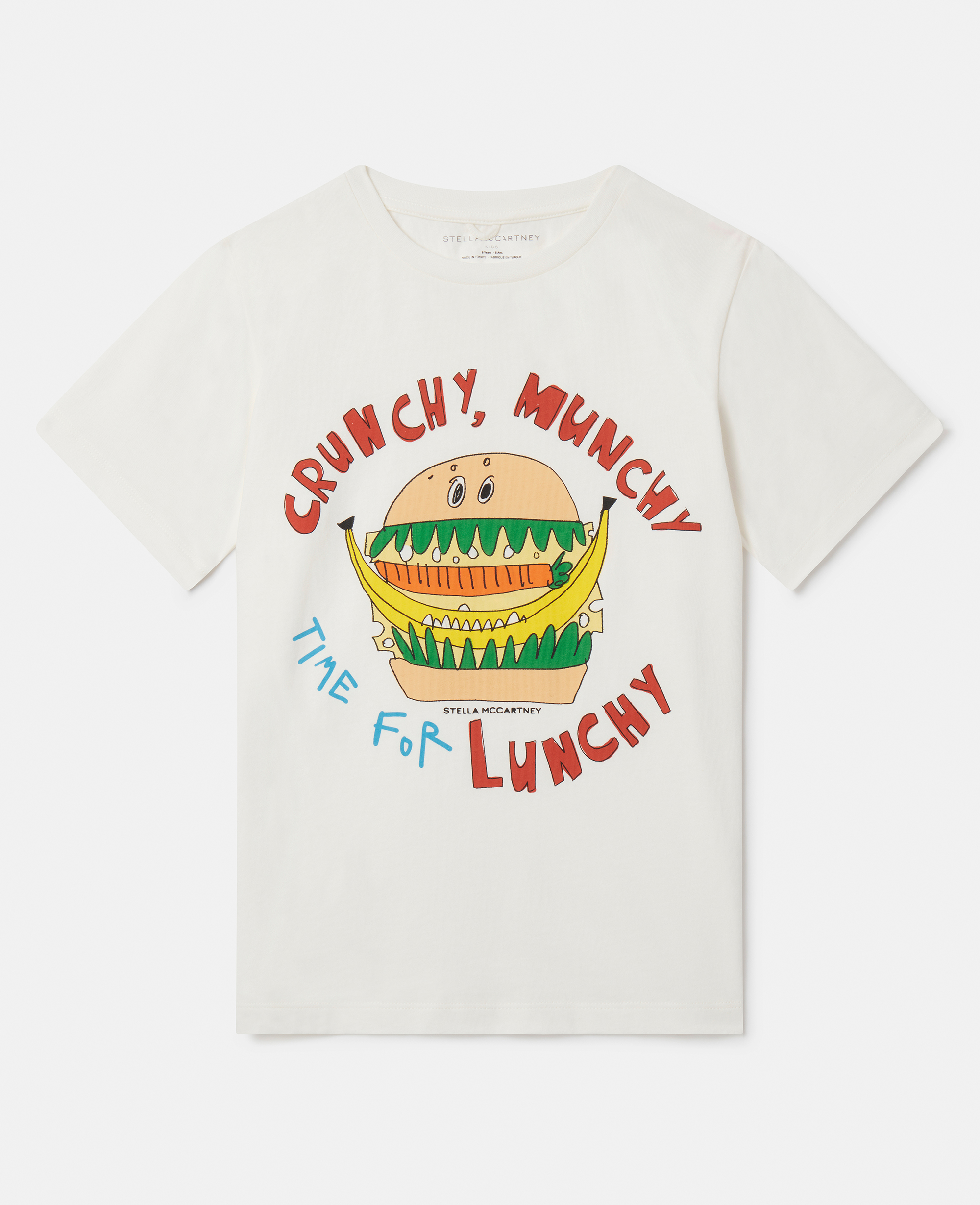 Stella Mccartney Crunchy Lunchy T-shirt In Ivory