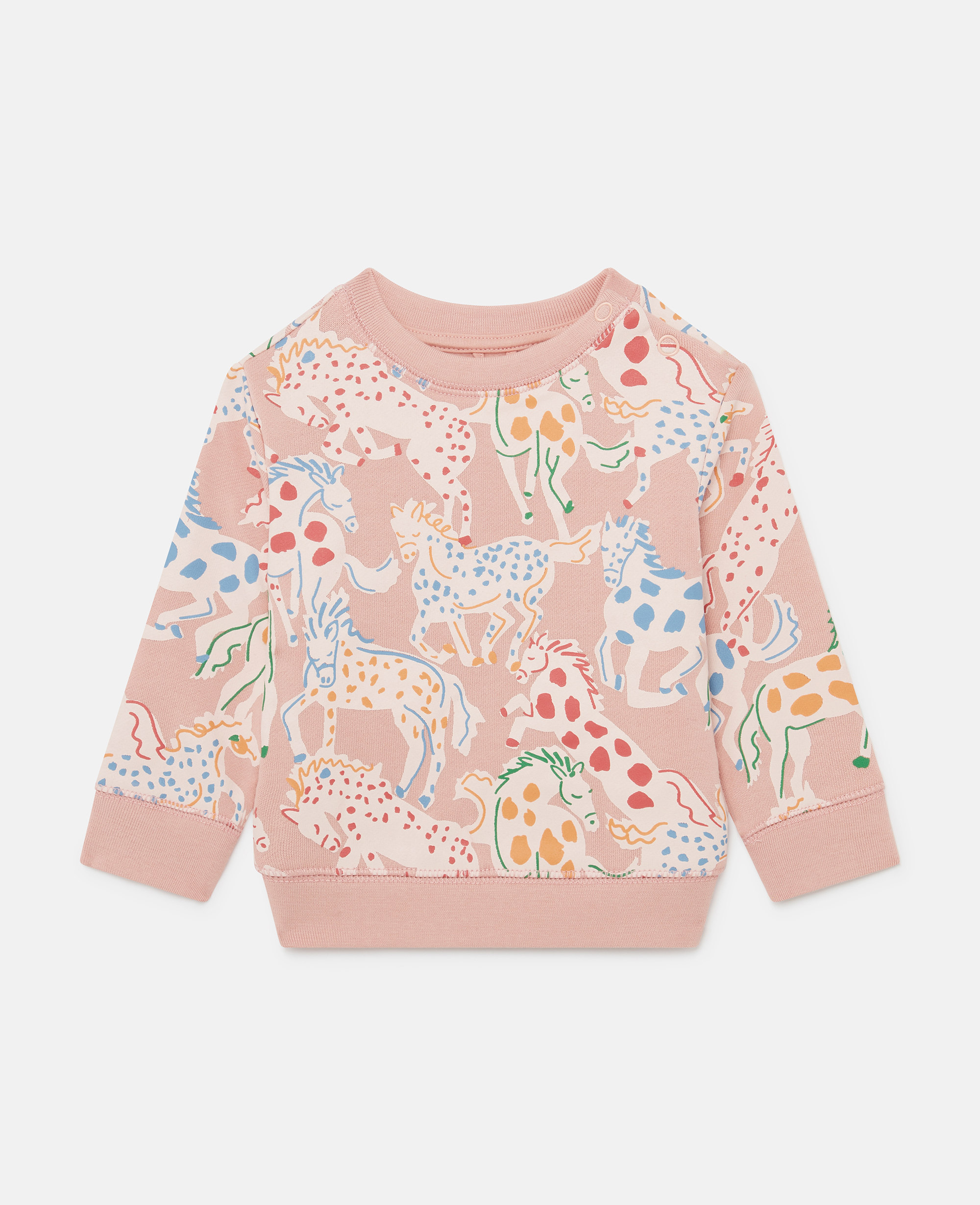 STELLA MCCARTNEY HORSE PRINT SWEATSHIRT