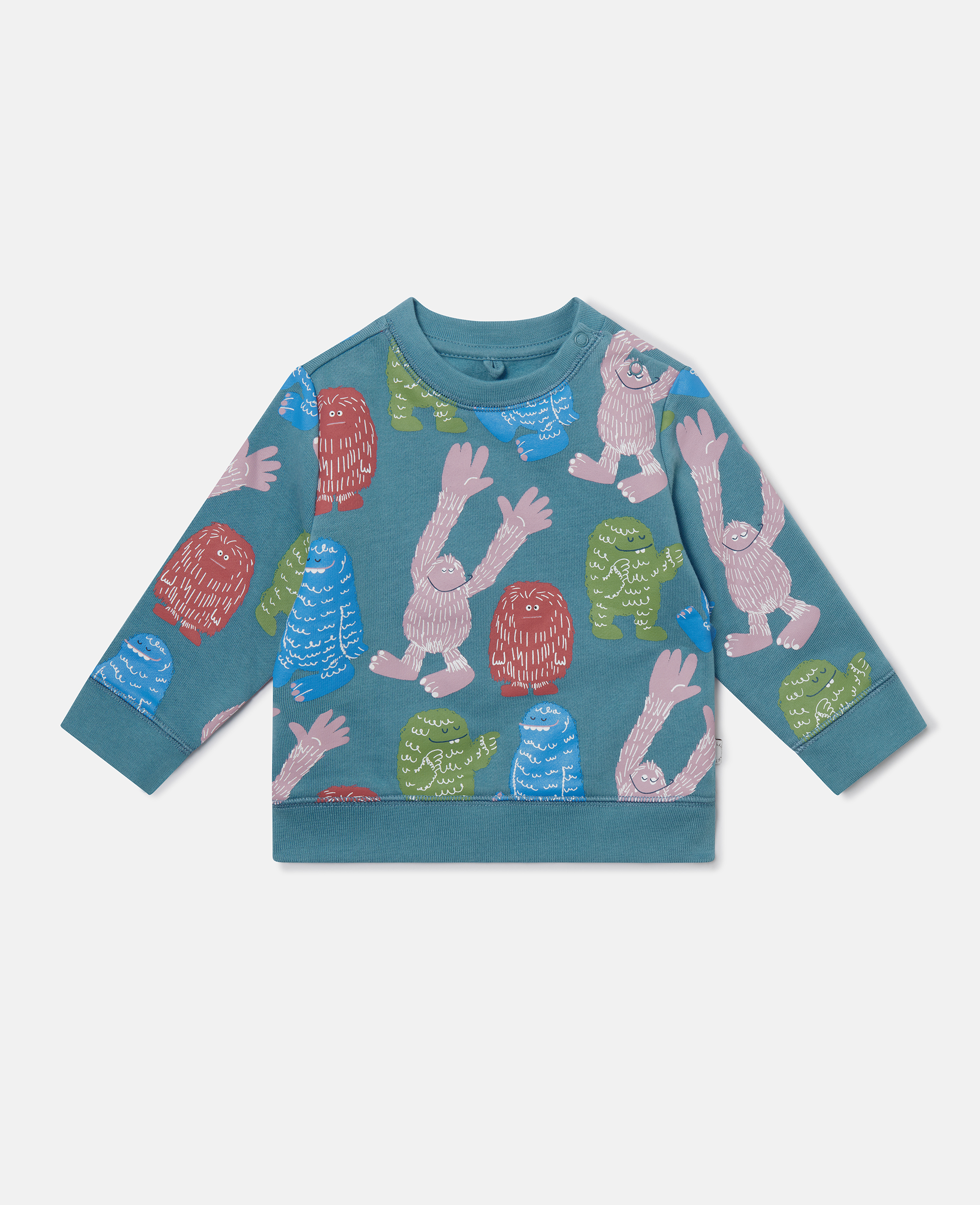 Stella McCartney - Monster Print Crewneck Sweatshirt, , Size: 18m