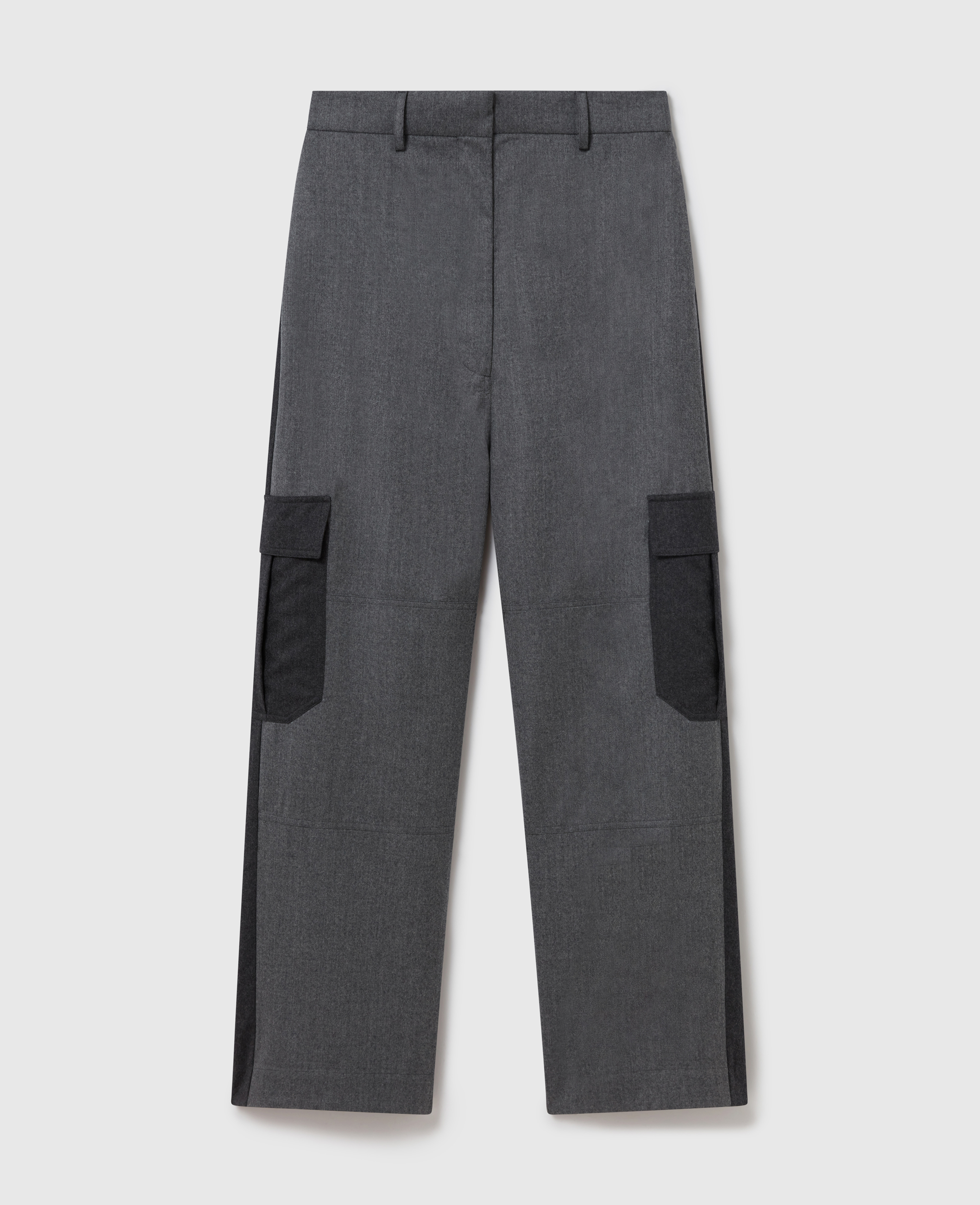 Pantalon cargo souple a empiecements, , , Taille: 36 - Stella McCartney - Modalova