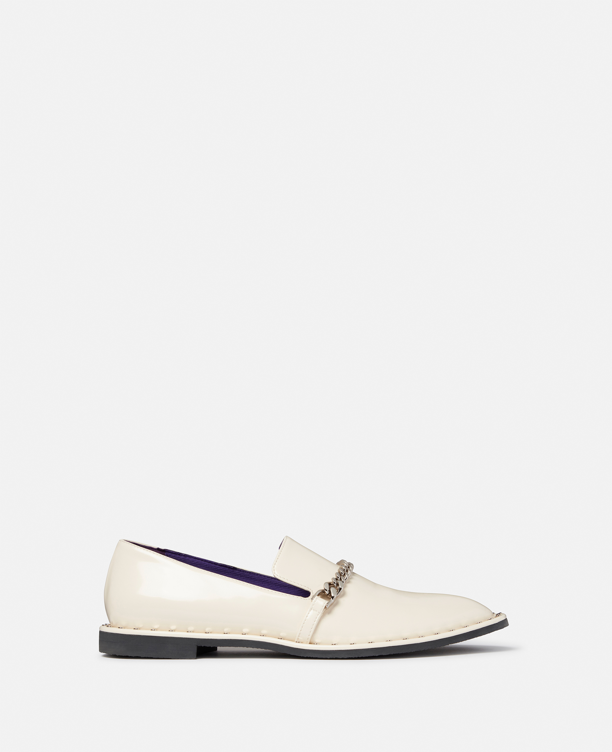 Stella Mccartney Falabella Loafers In Ivory