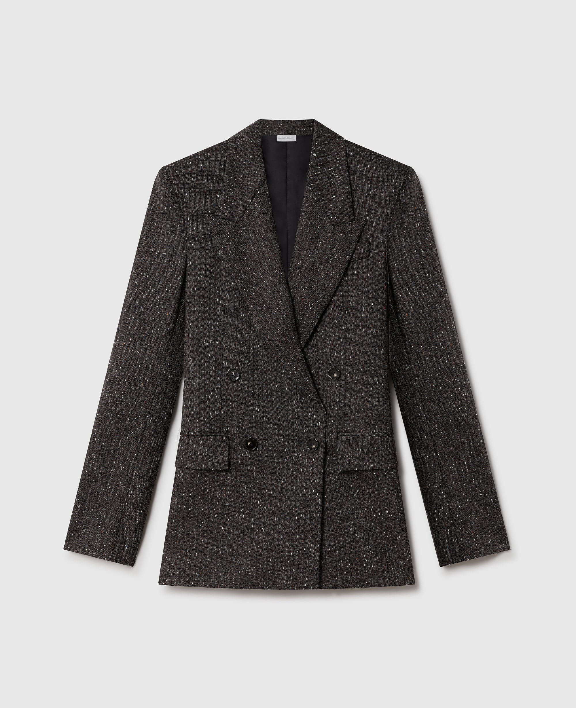 Stella McCartney - Double-Breasted Speckled Blazer,,