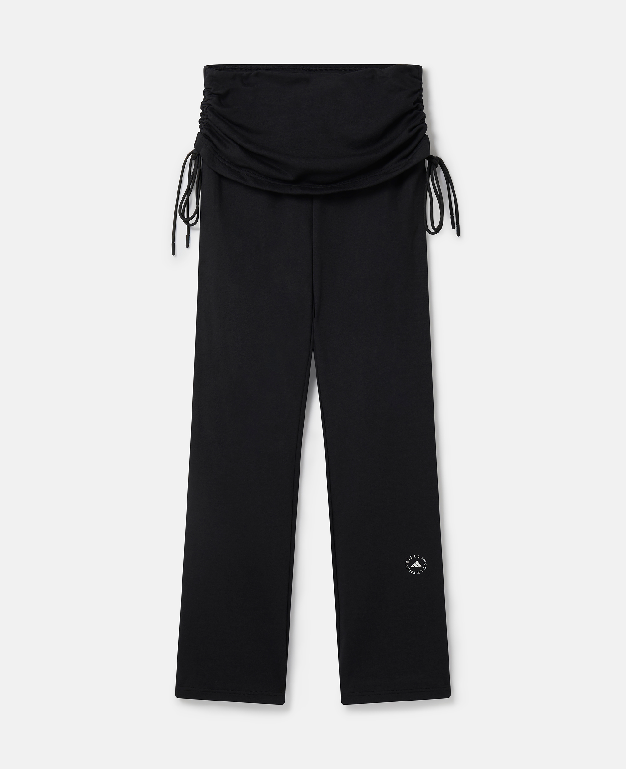 Stella Mccartney Truecasuals Rolltop Trousers In Black