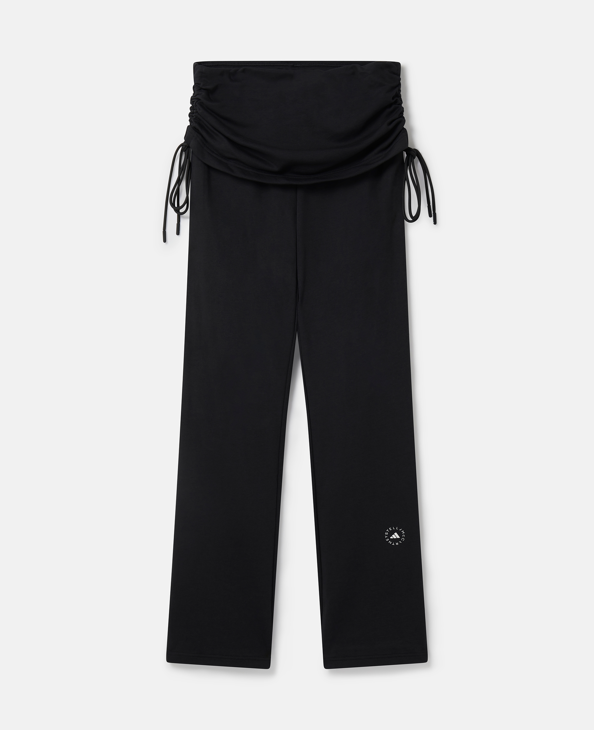 Stella McCartney – TrueCasuals Rolltop Trousers, Woman, Black, Size: M