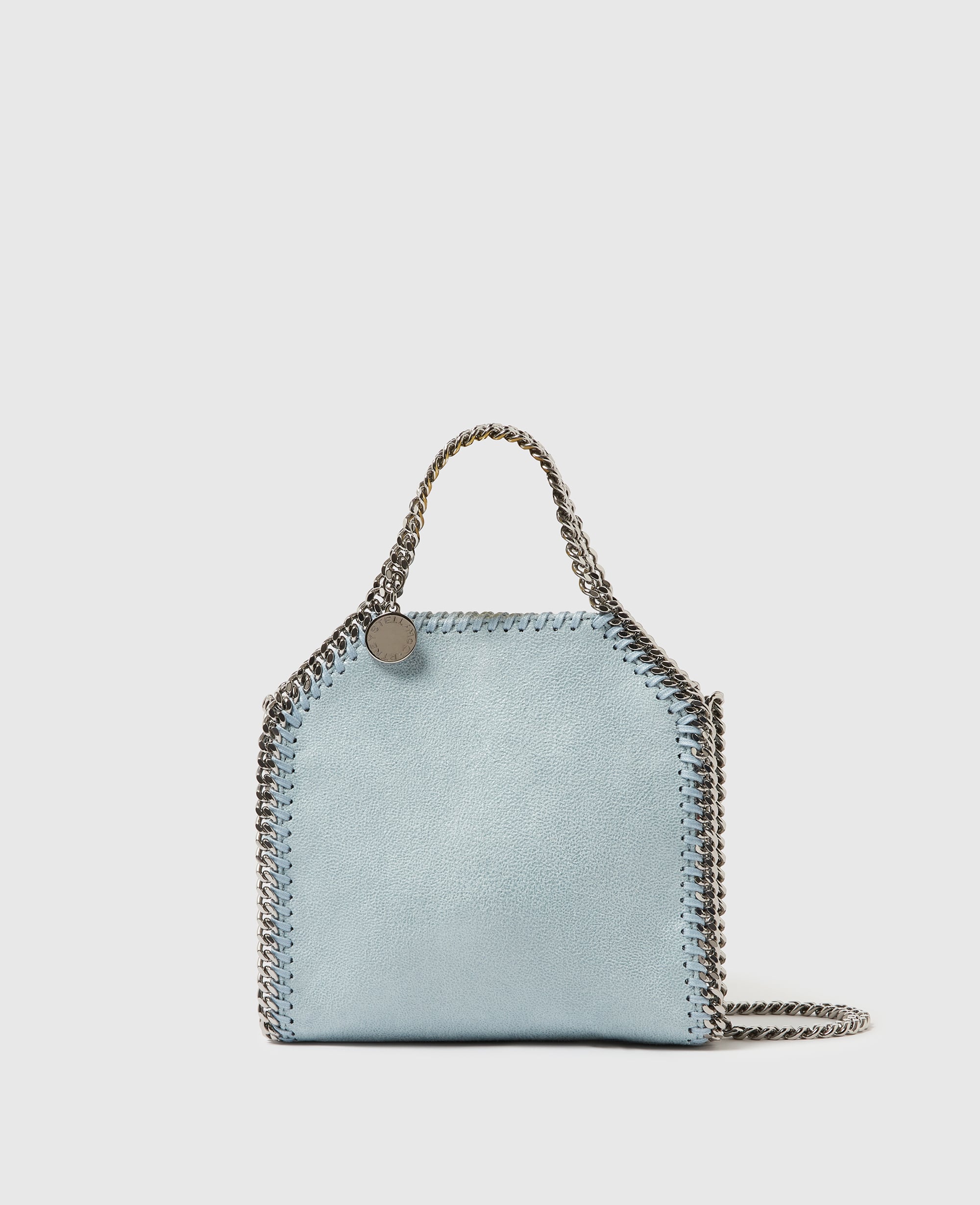 Stella McCartney - Tiny Tote Bag Falabella, Light blue