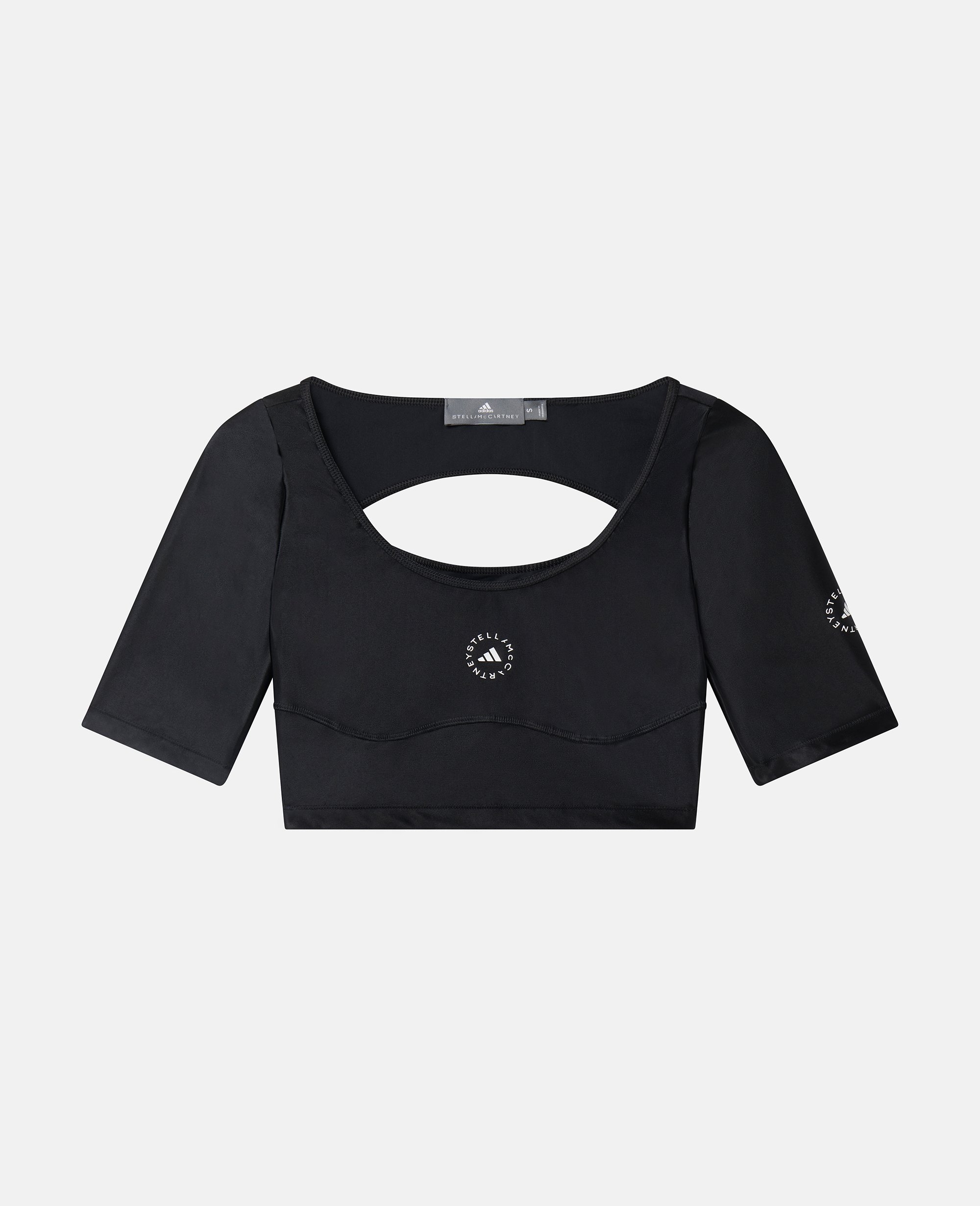 Crop top a encolure degagee TrueLife, , , Taille: M - Stella McCartney - Modalova