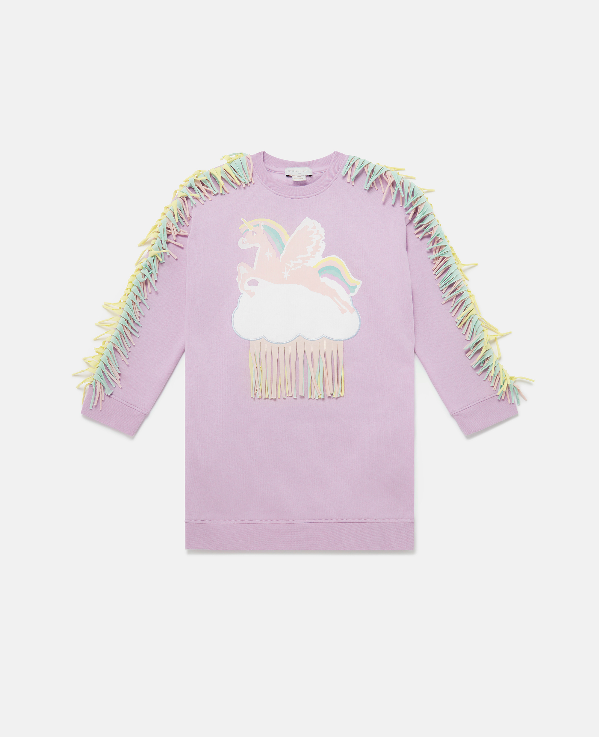 Stella Mccartney Kids' Fringed Unicorn Cloud Sweatshirt