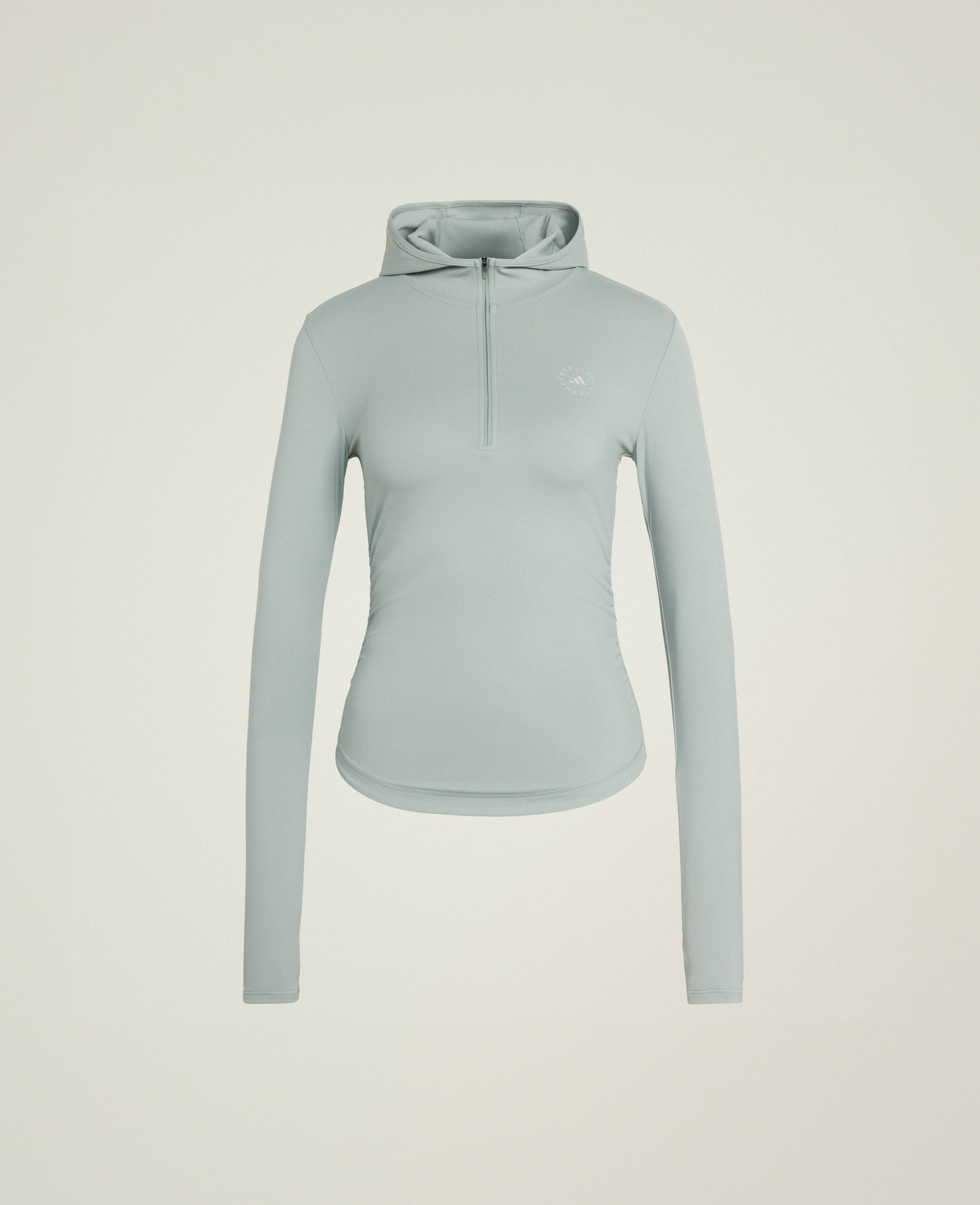 Stella McCartney - TruePurpose Long-Sleeve Hooded Midlayer, , Size: XS