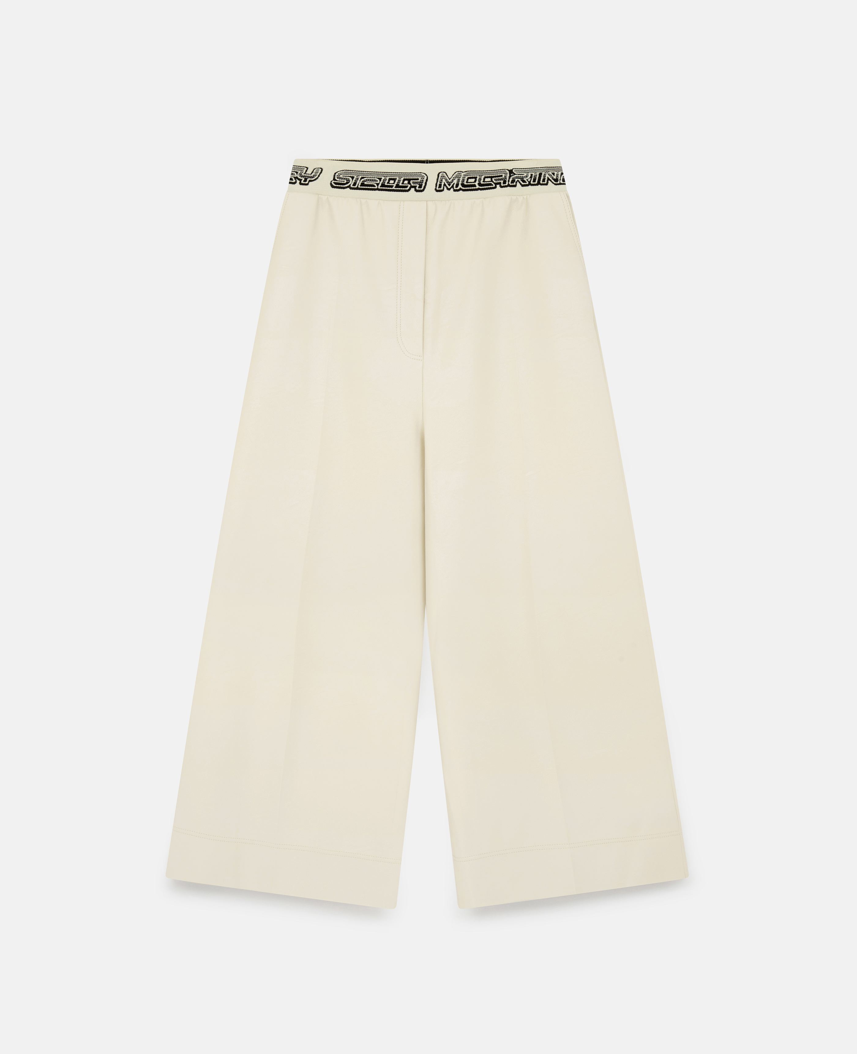 Stella Mc Cartney - Logo Tape Cropped Trousers