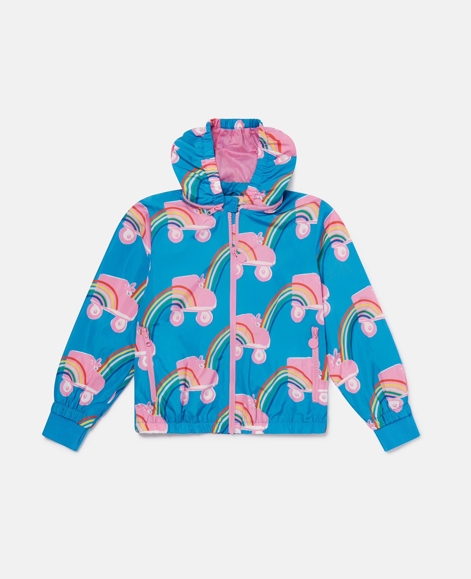 Rollerskate Rainbow Print Fleece, , Size: 12 - Stella McCartney - Modalova
