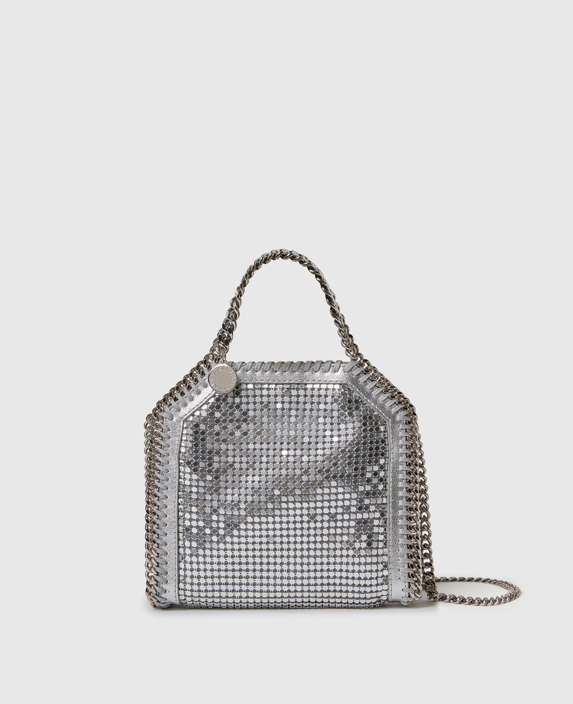 Stella McCartney - Mini Tote Bag Falabella Chainmail,